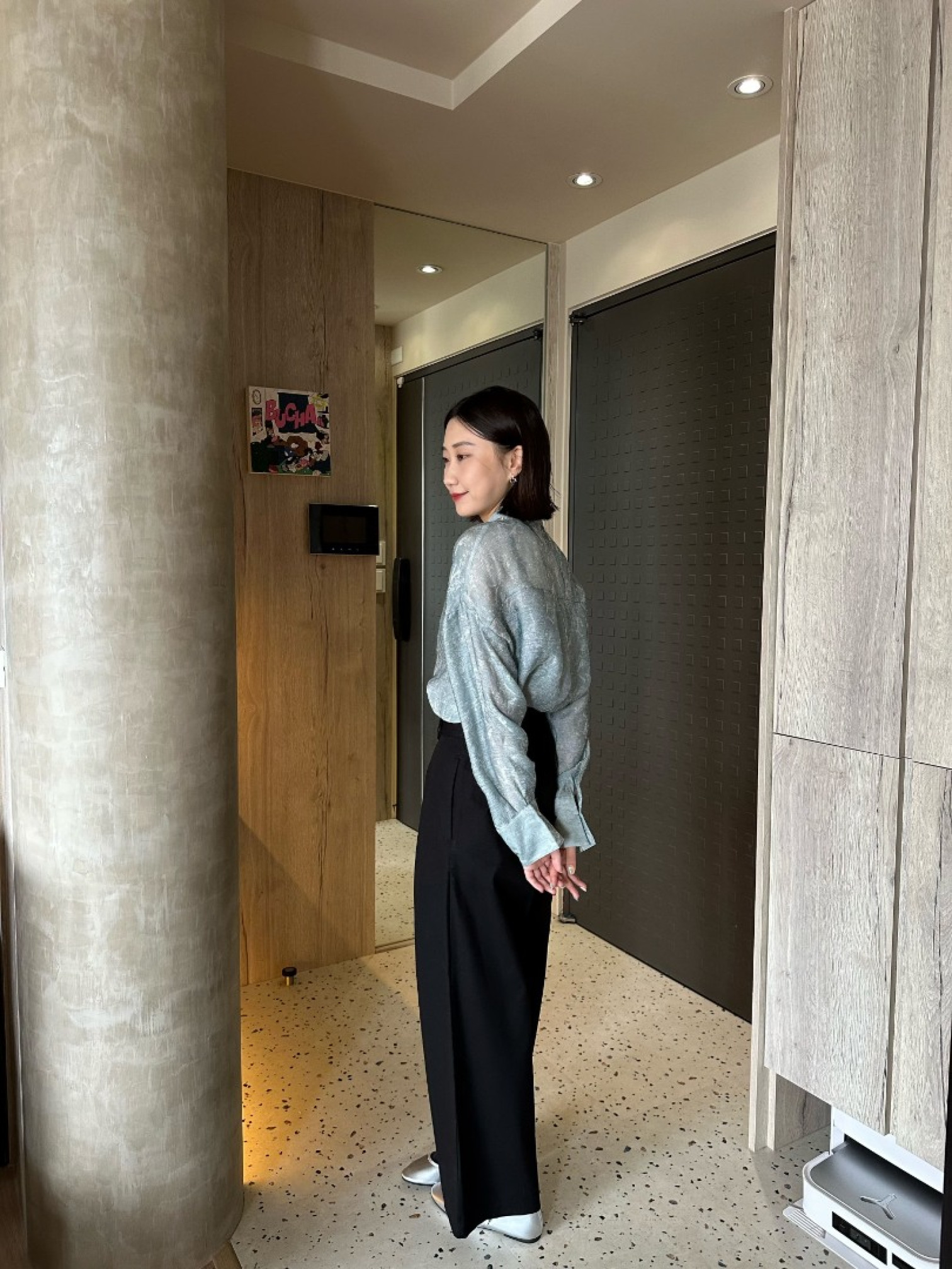 🇯🇵俐落硬挺寬版長褲/三色