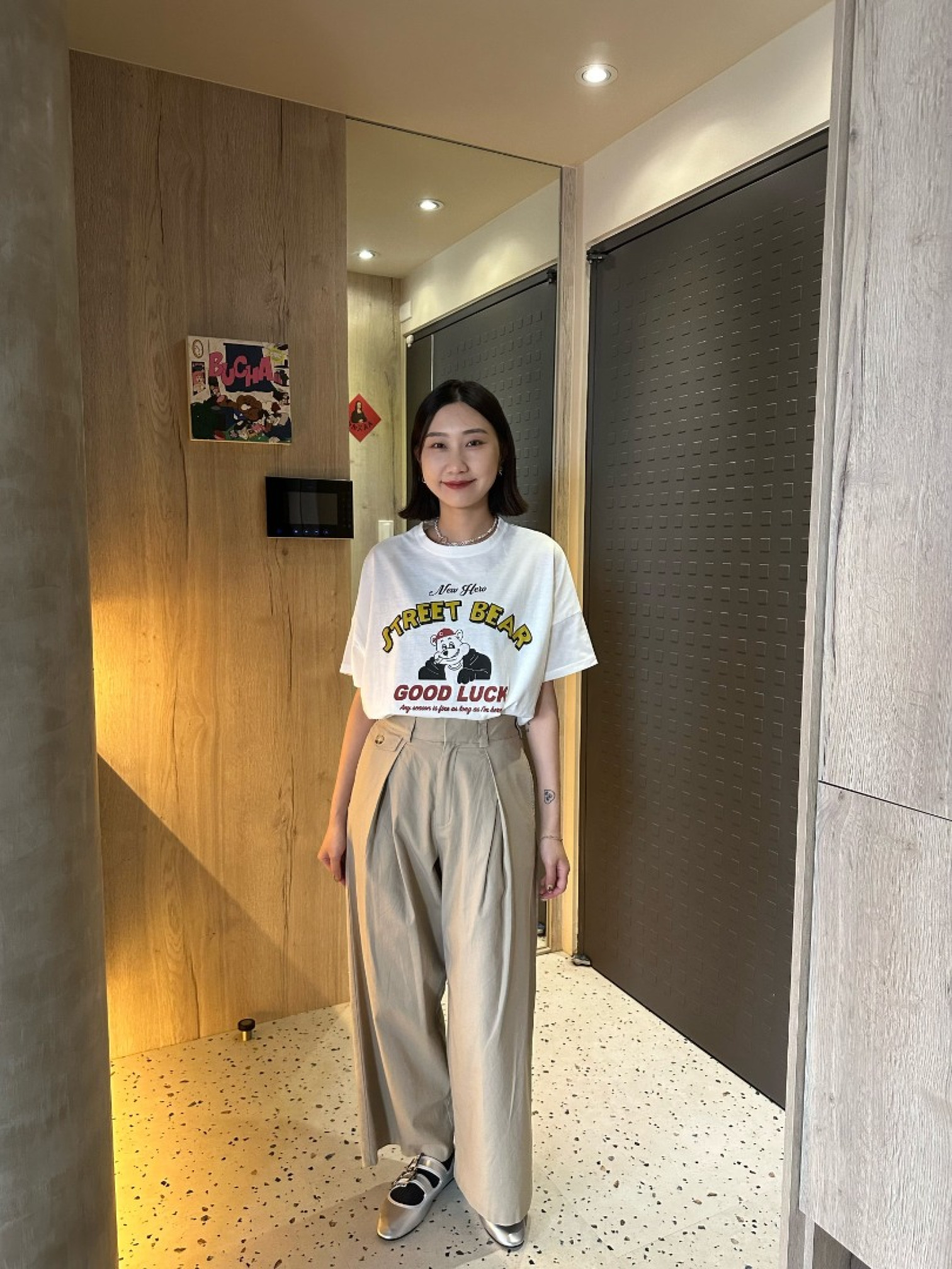 🇯🇵俐落硬挺寬版長褲/三色