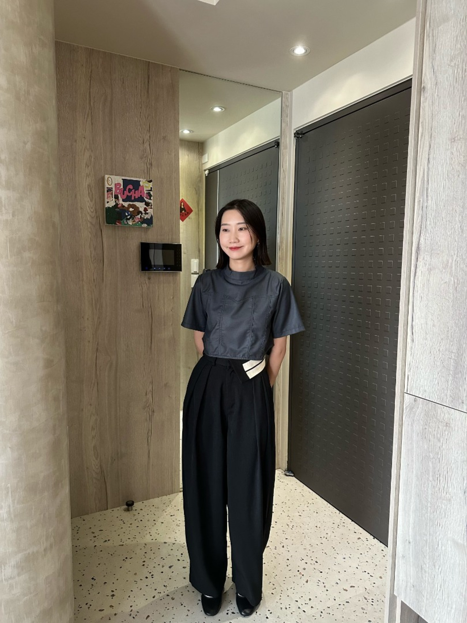 🇯🇵翻領設計西裝褲/S-L