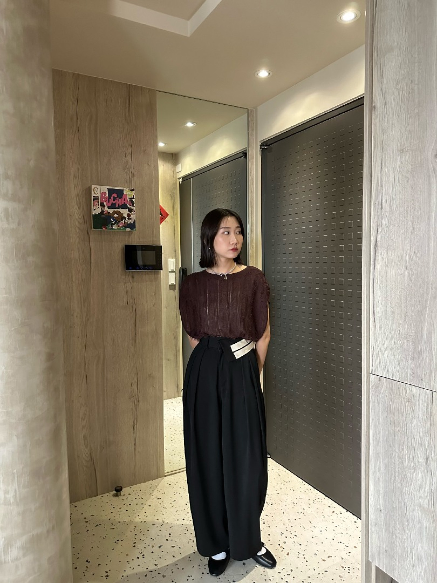 🇯🇵翻領設計西裝褲/S-L