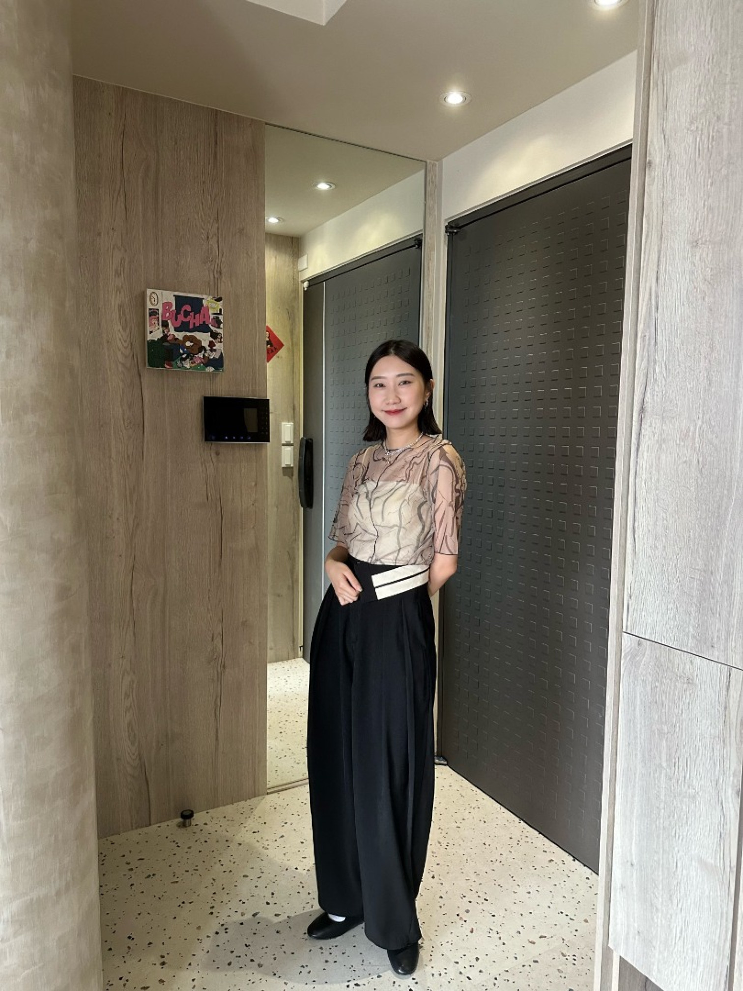 🇯🇵翻領設計西裝褲/S-L