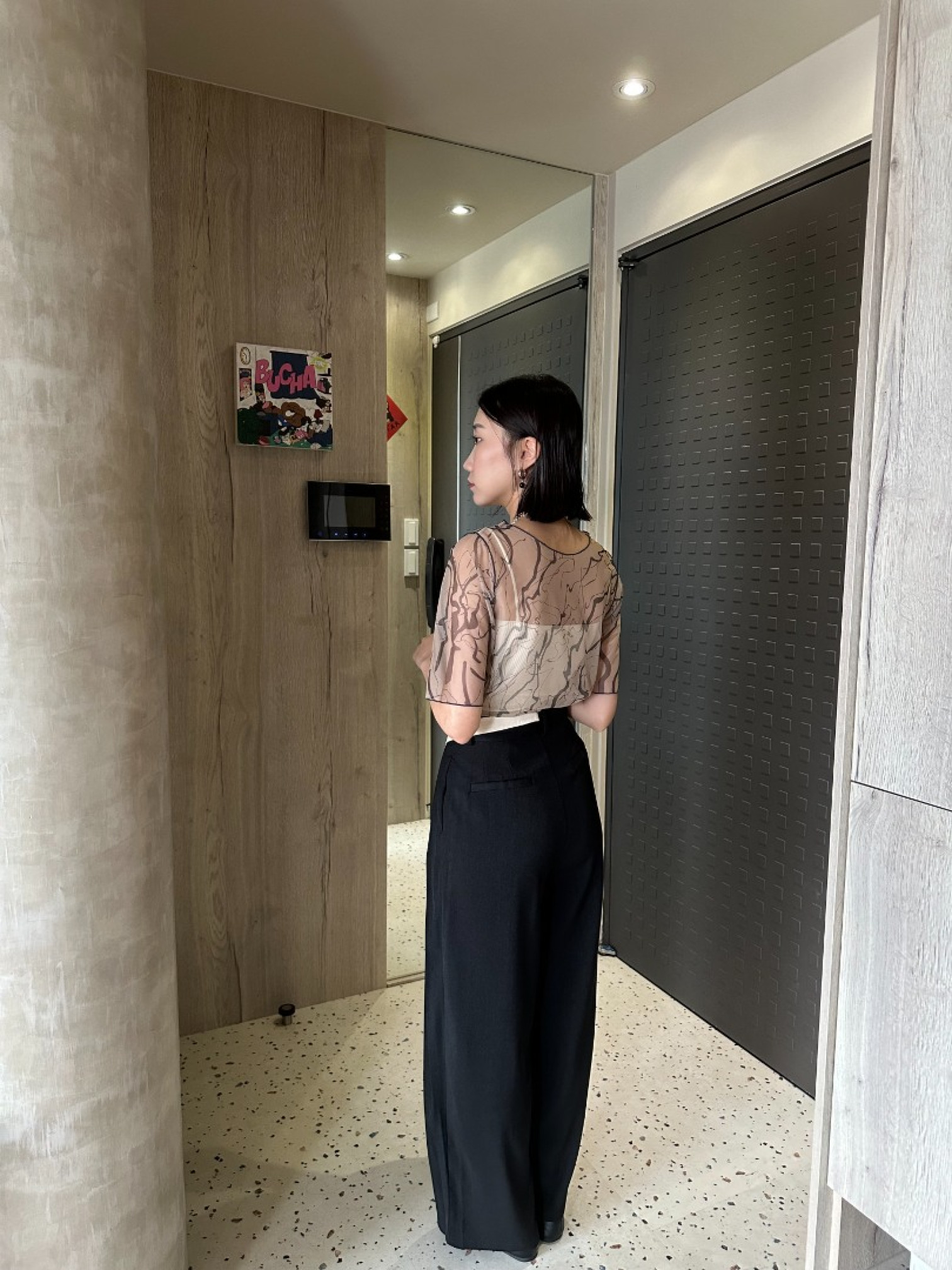 🇯🇵翻領設計西裝褲/S-L