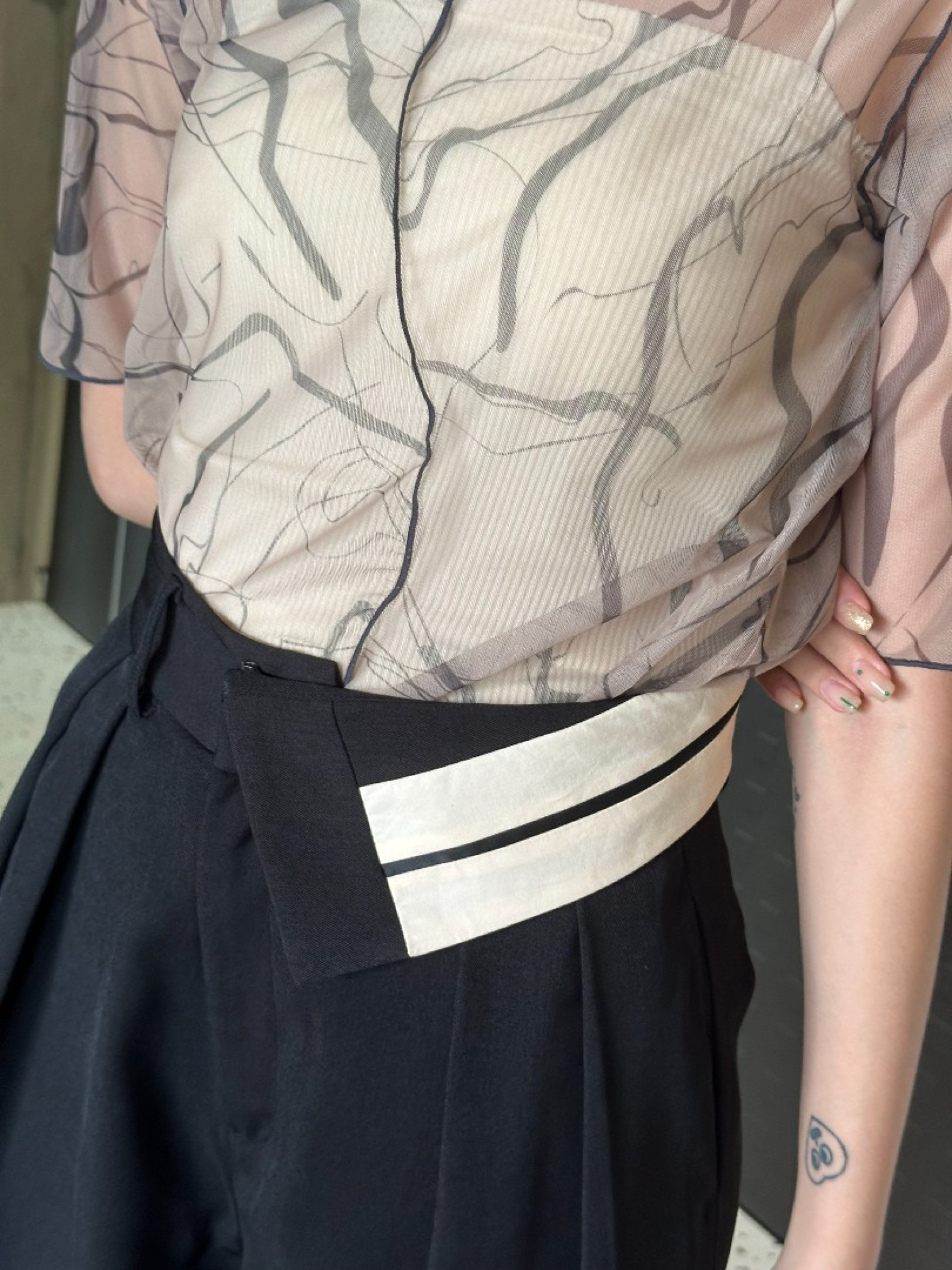 🇯🇵翻領設計西裝褲/S-L