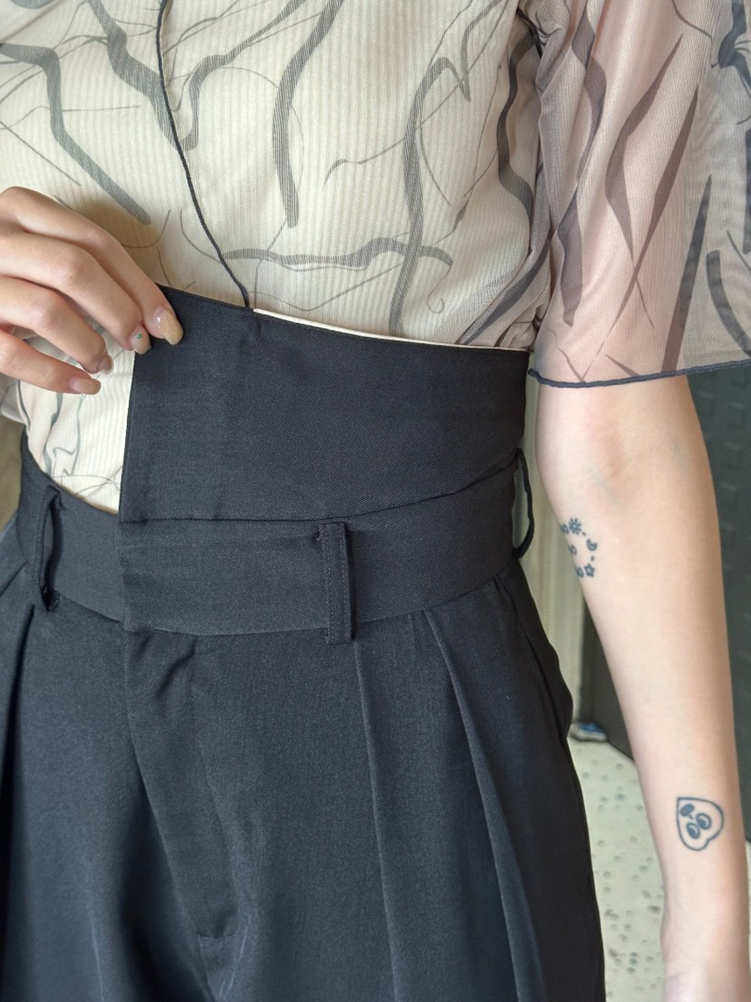 🇯🇵翻領設計西裝褲/S-L