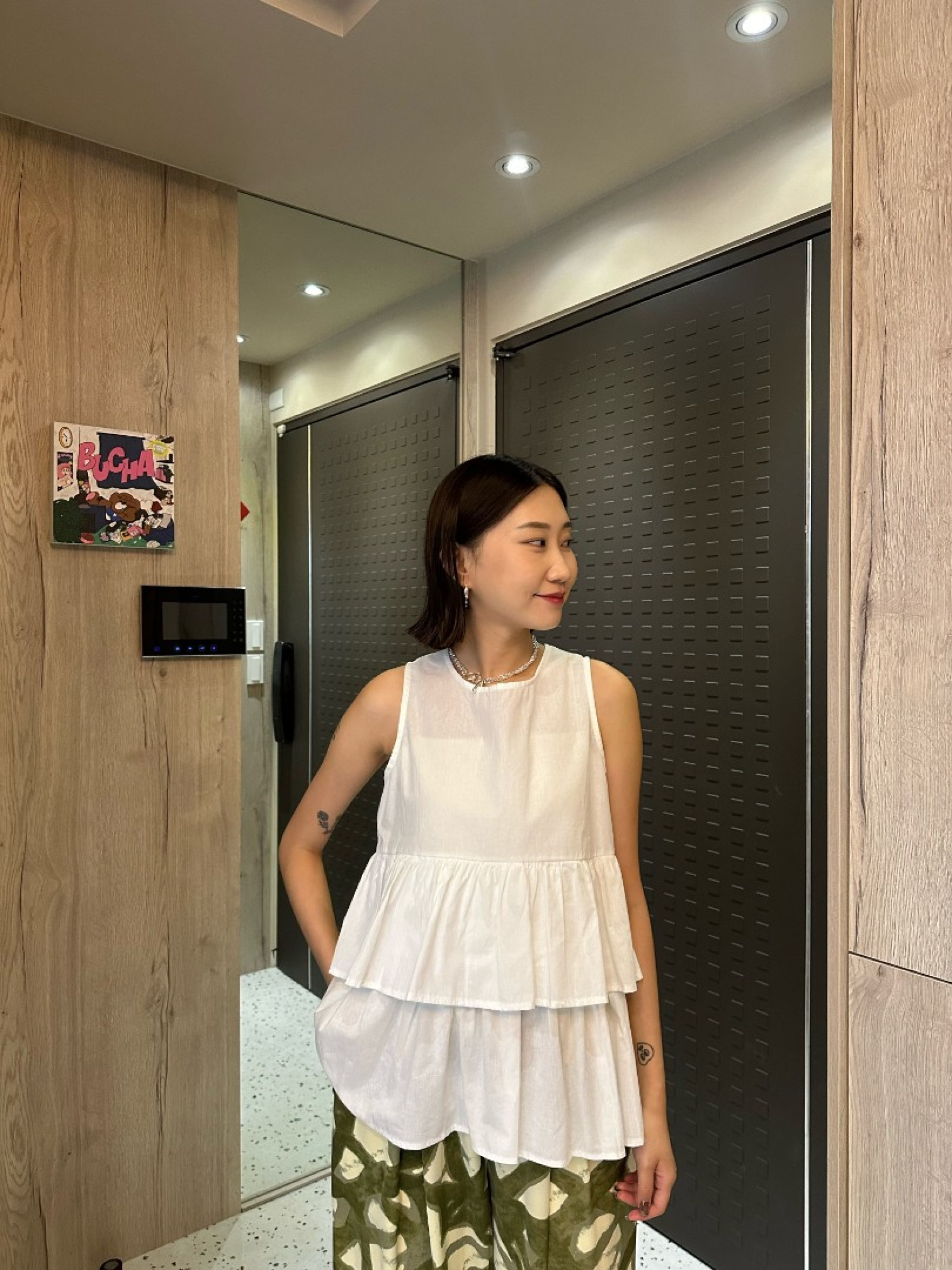 🇯🇵卡哇伊蛋糕裙上衣/白