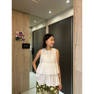 🇯🇵卡哇伊蛋糕裙上衣/白