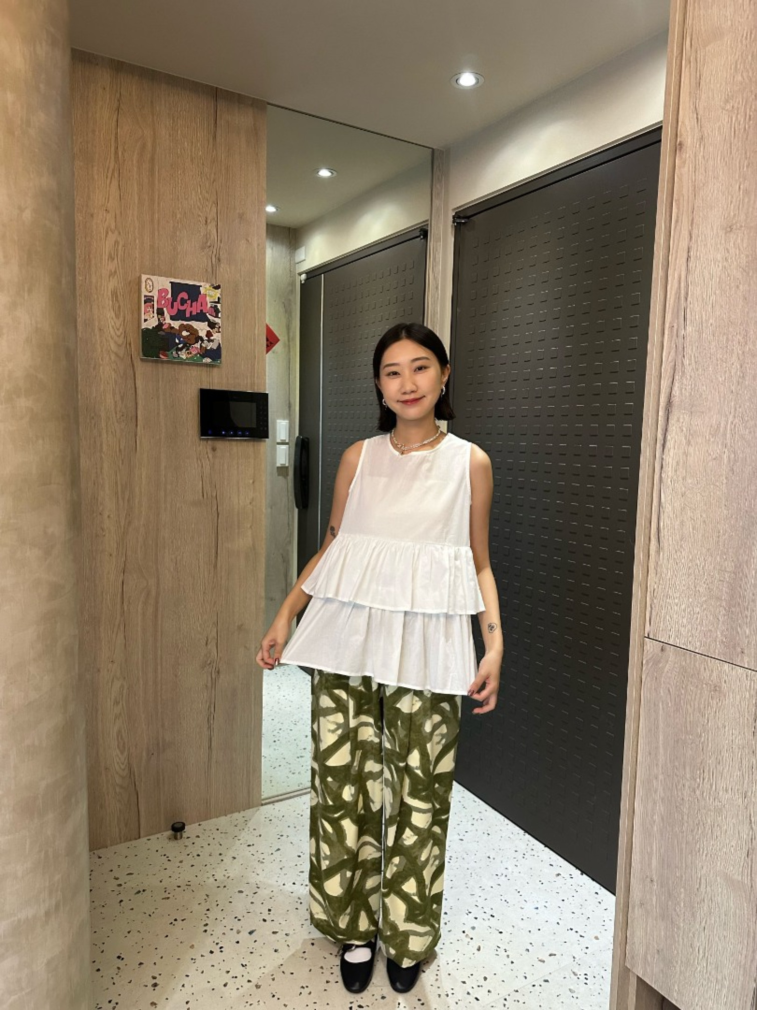 🇯🇵卡哇伊蛋糕裙上衣/白