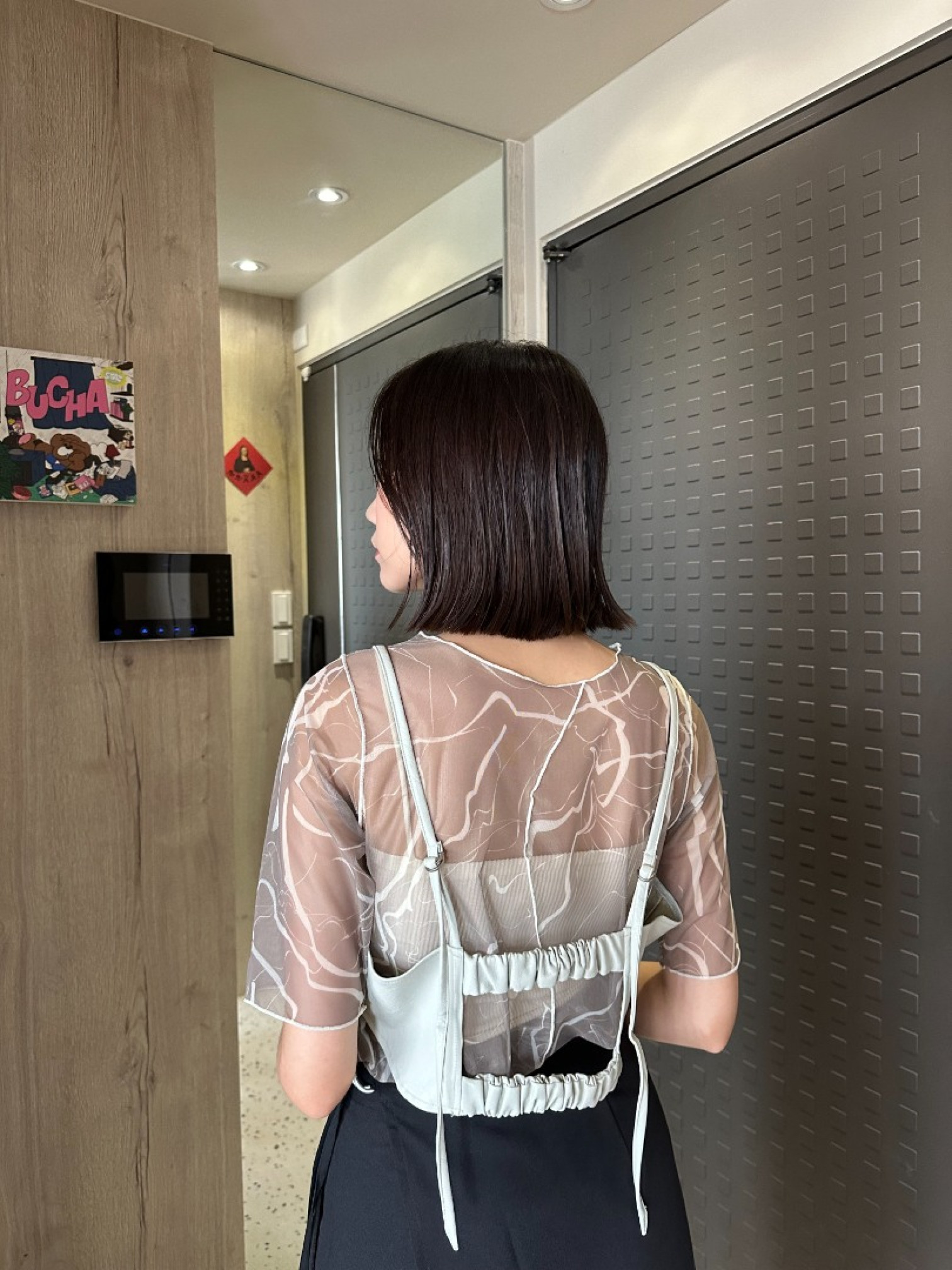 🇯🇵時髦皮革背心/黑