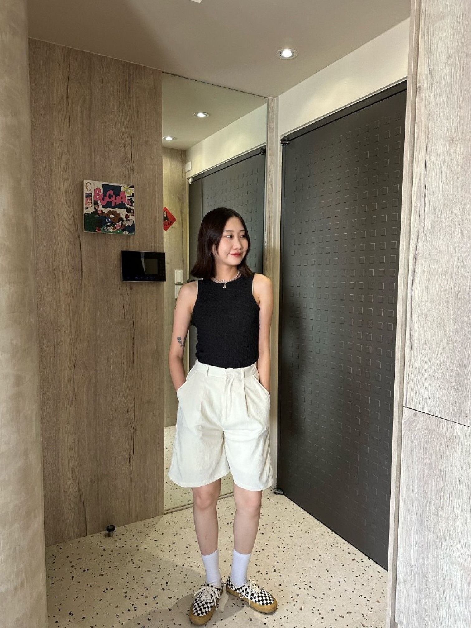 🇯🇵百搭四分西裝短褲/四色