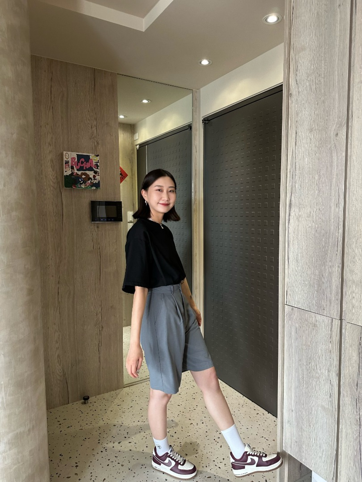 🇯🇵百搭四分西裝短褲/四色