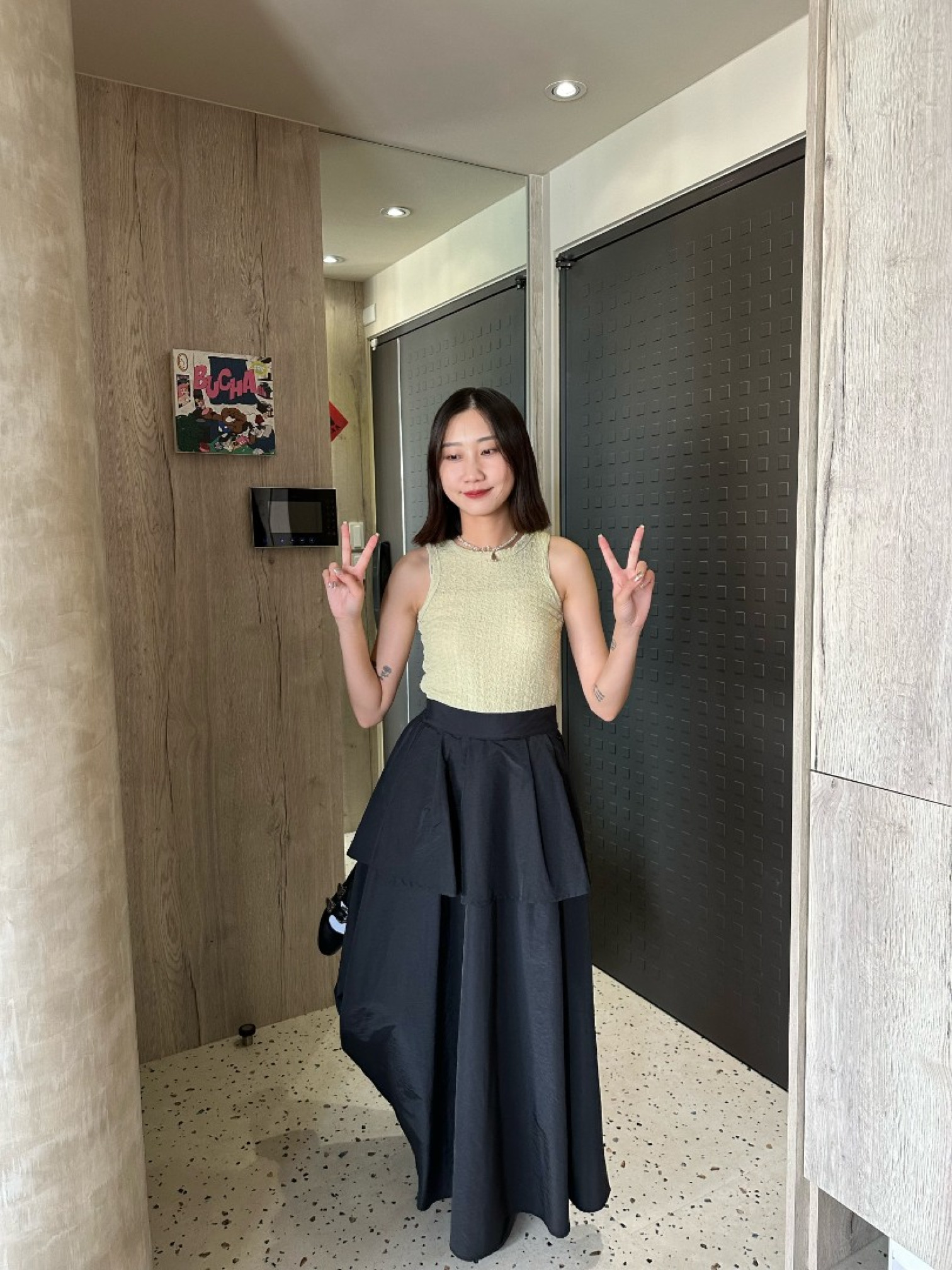 🇯🇵雙層設計半身裙/三色