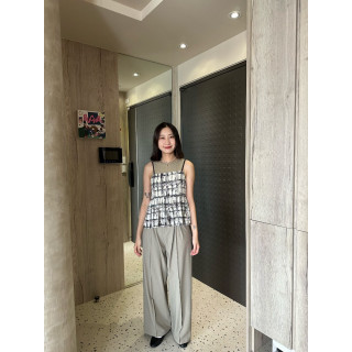 🇯🇵挺版時髦中線寬褲/兩色S