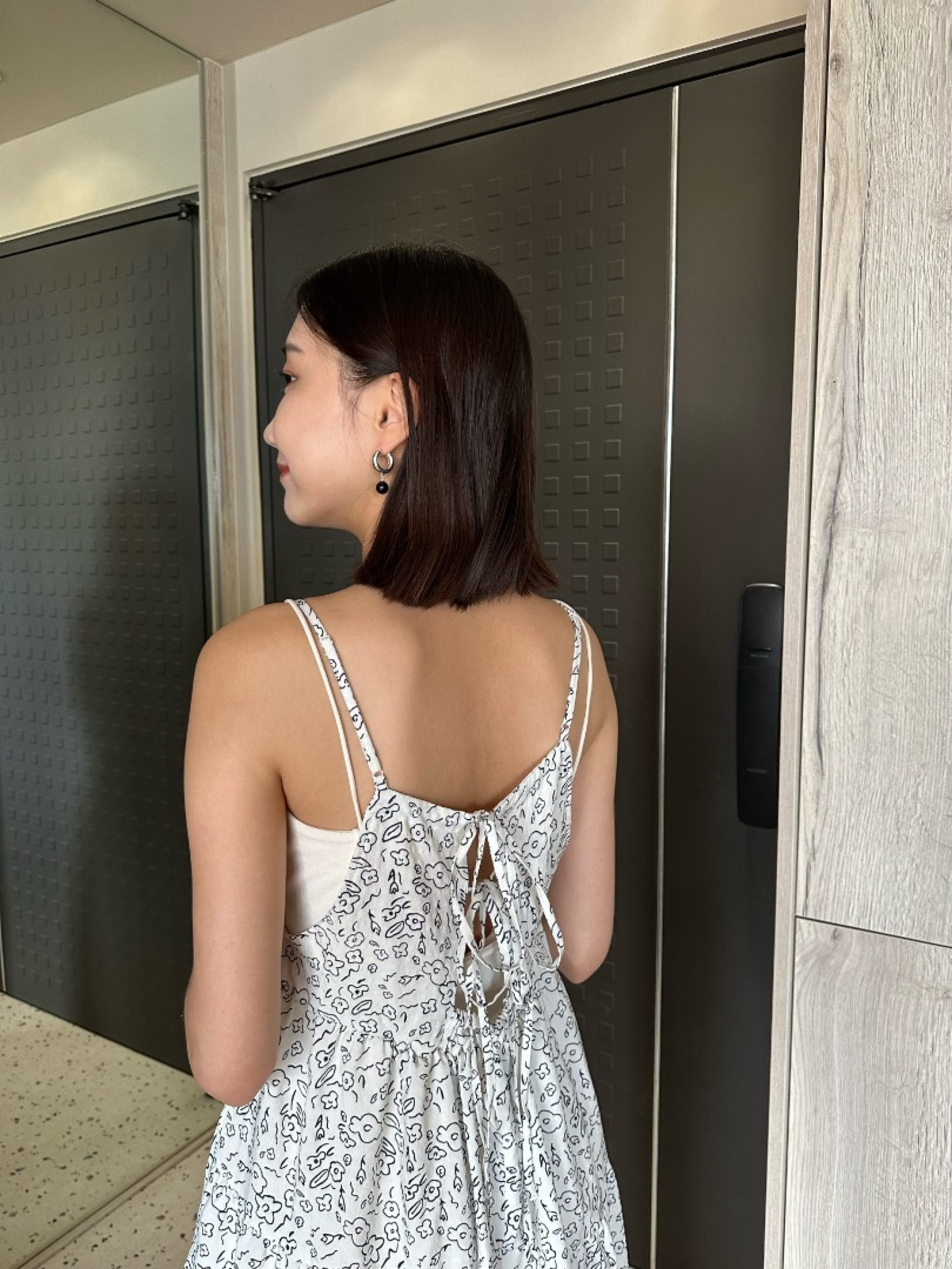 🇯🇵滿版撞色花花吊帶洋裝/兩色