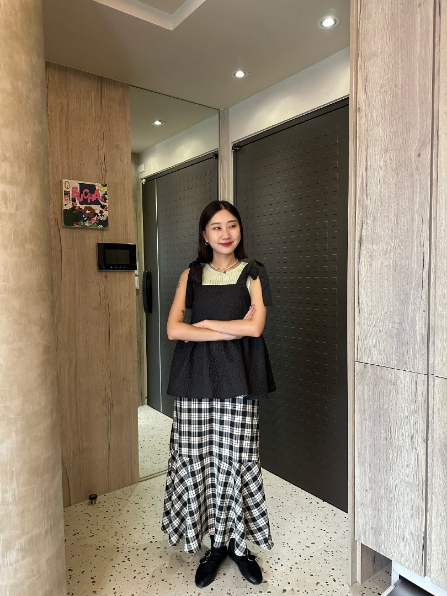 🇯🇵超Q綁帶緹花背心/兩色