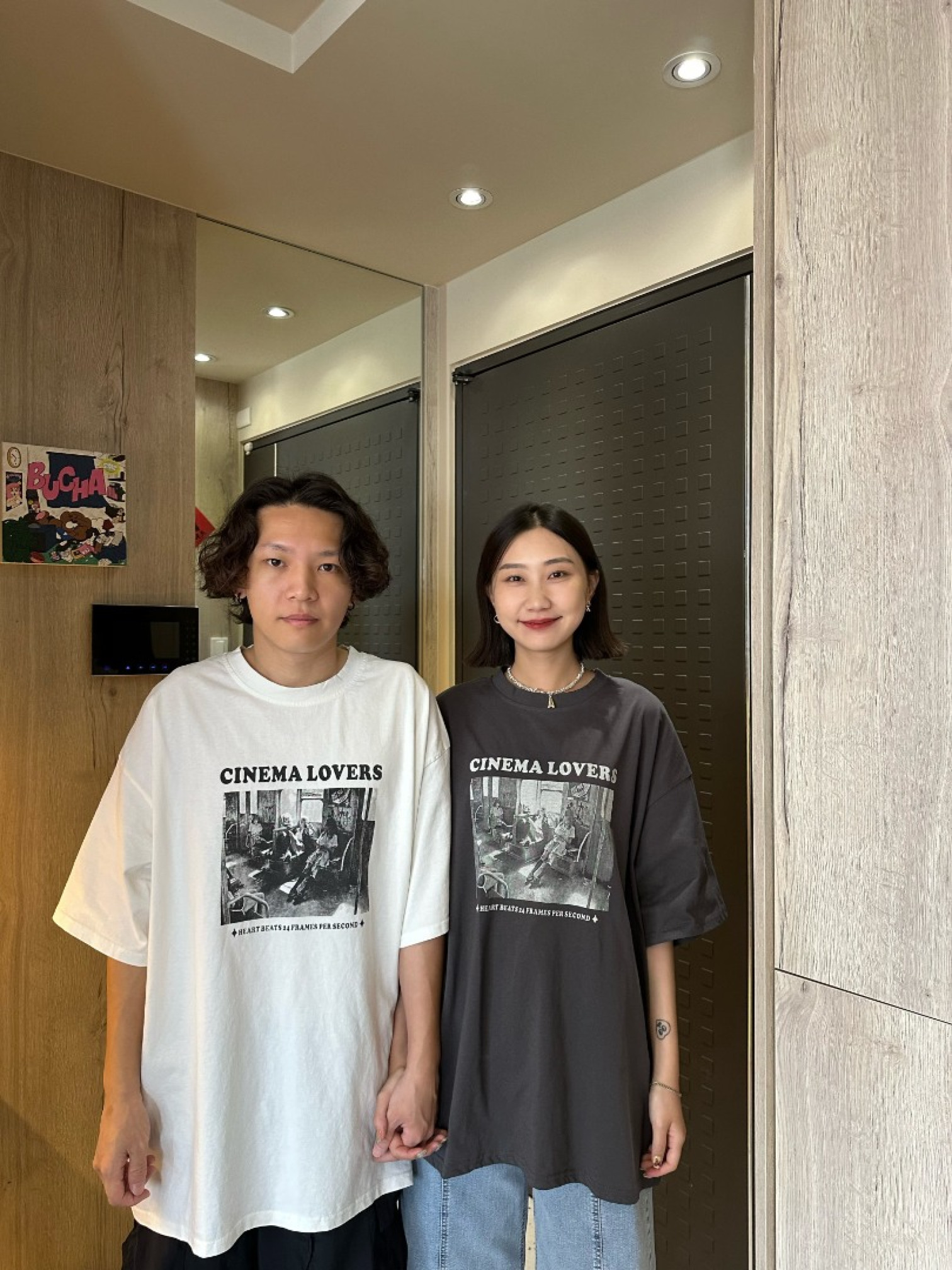 🇯🇵美式復古圖片T/白