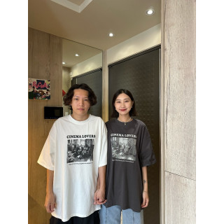 🇯🇵美式復古圖片T/白