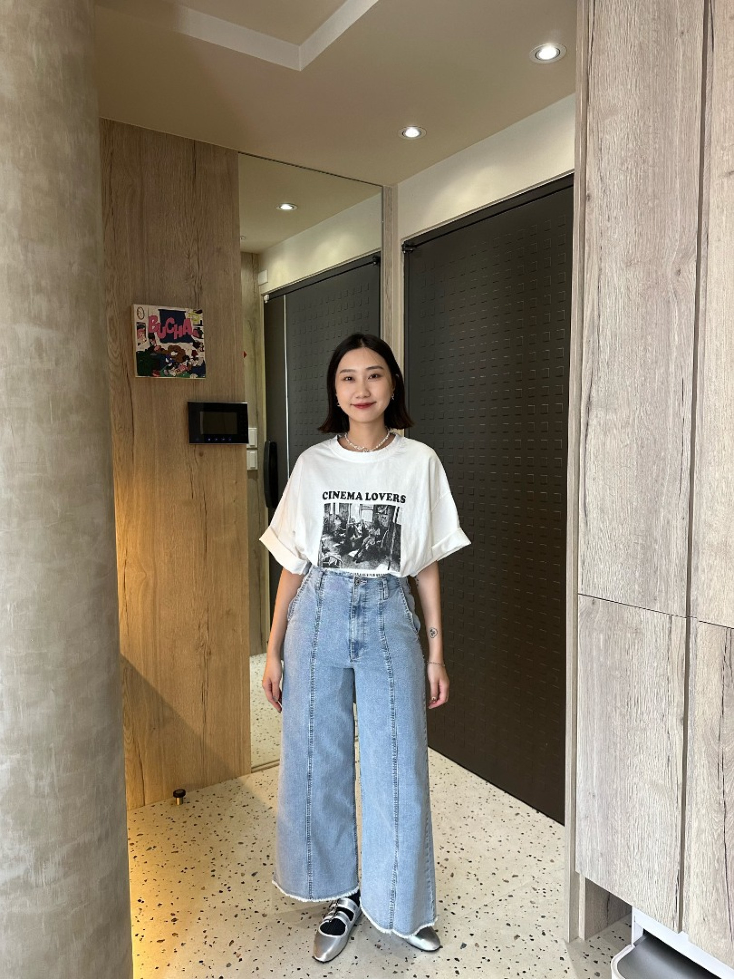 🇯🇵美式復古圖片T/白