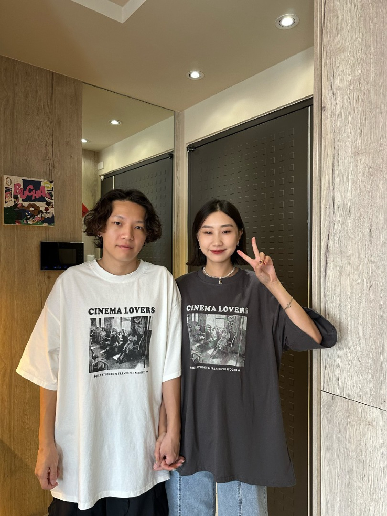 🇯🇵美式復古圖片T/白