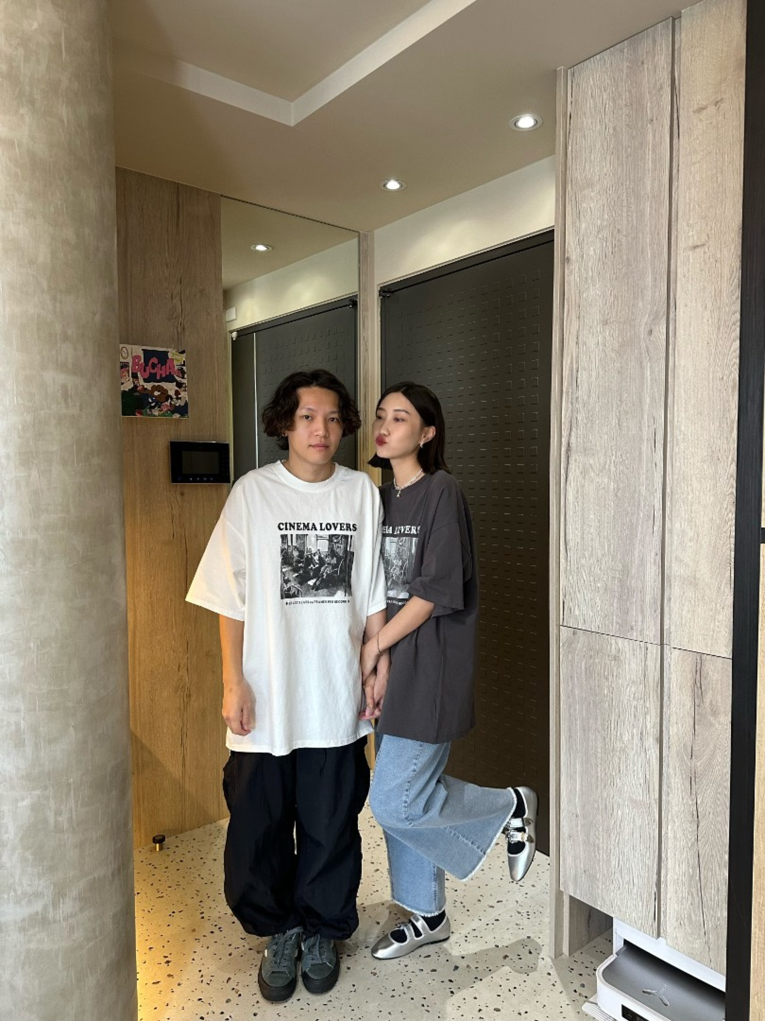 🇯🇵美式復古圖片T/白