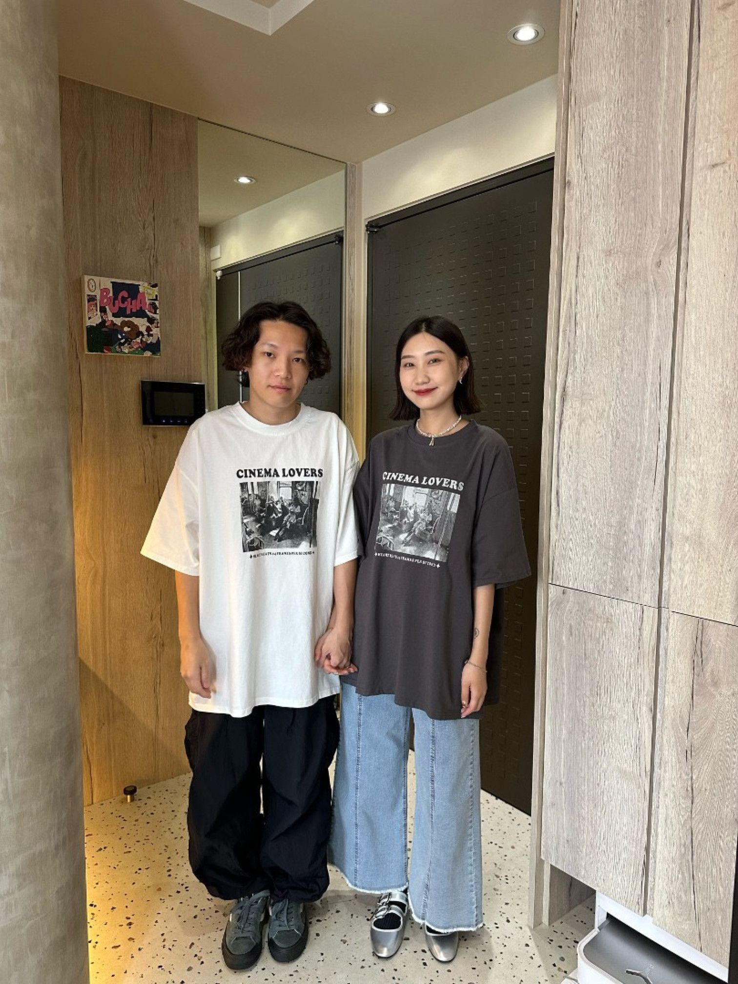 🇯🇵美式復古圖片T/白