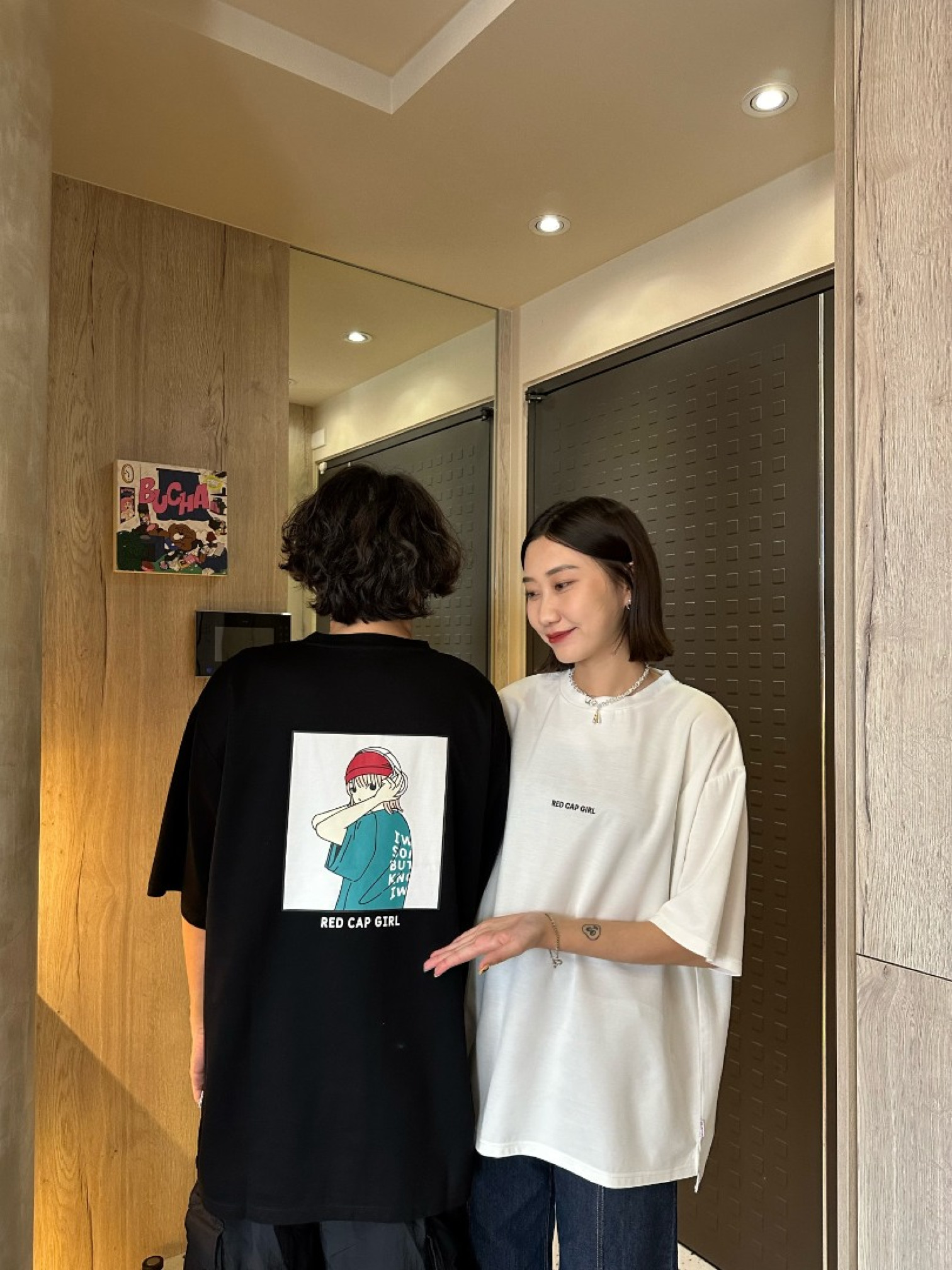 🇯🇵聽音樂紅帽女孩/兩色M-L