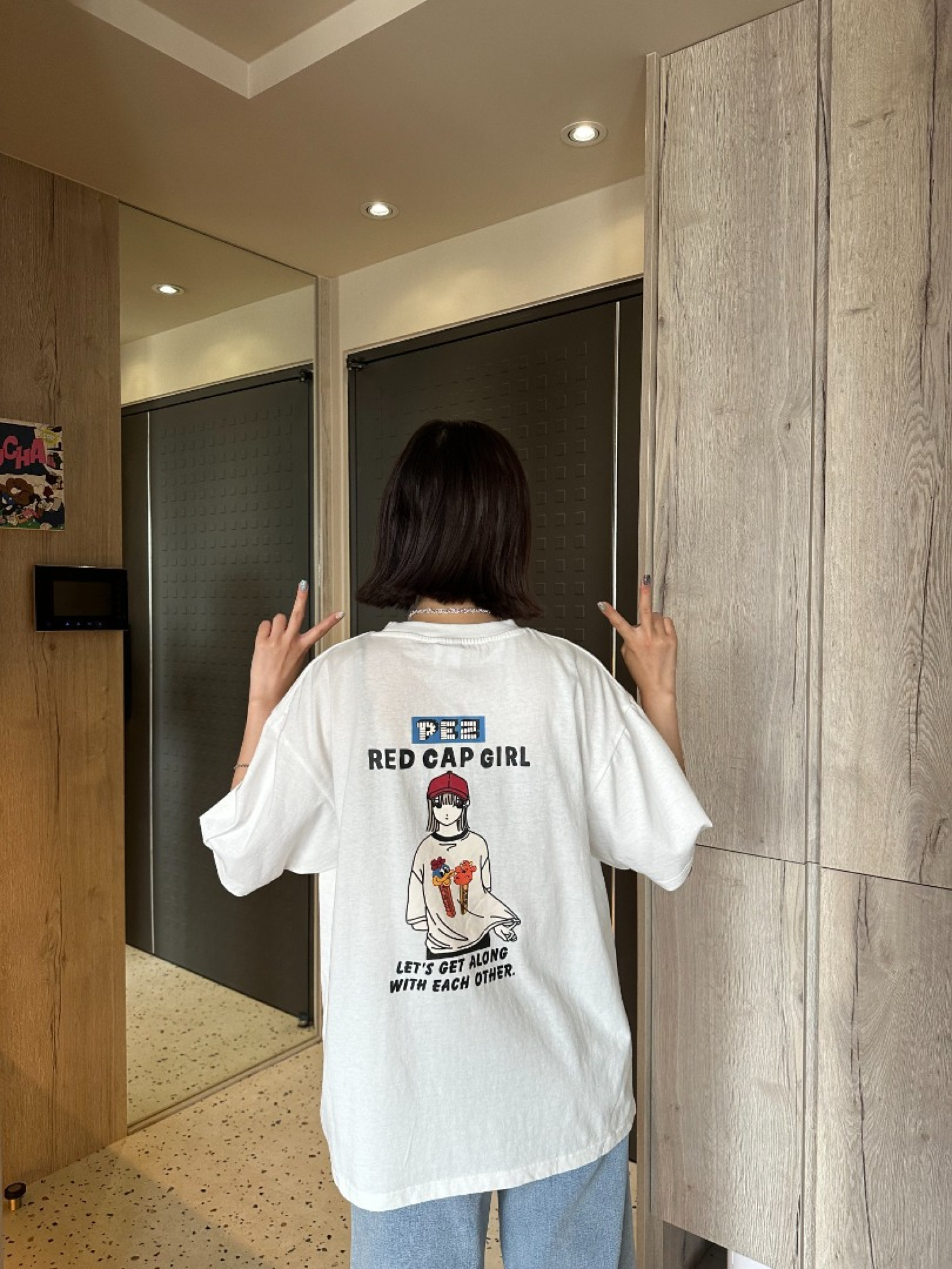 🇯🇵穿可愛T的紅帽女孩/M