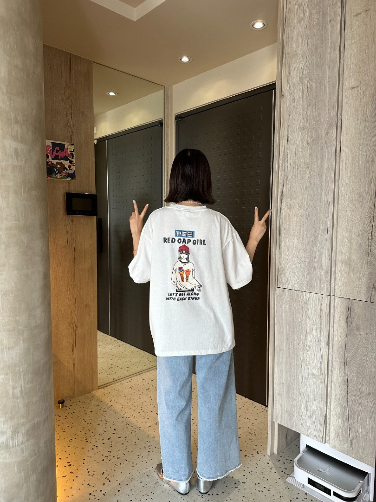 🇯🇵穿可愛T的紅帽女孩/M