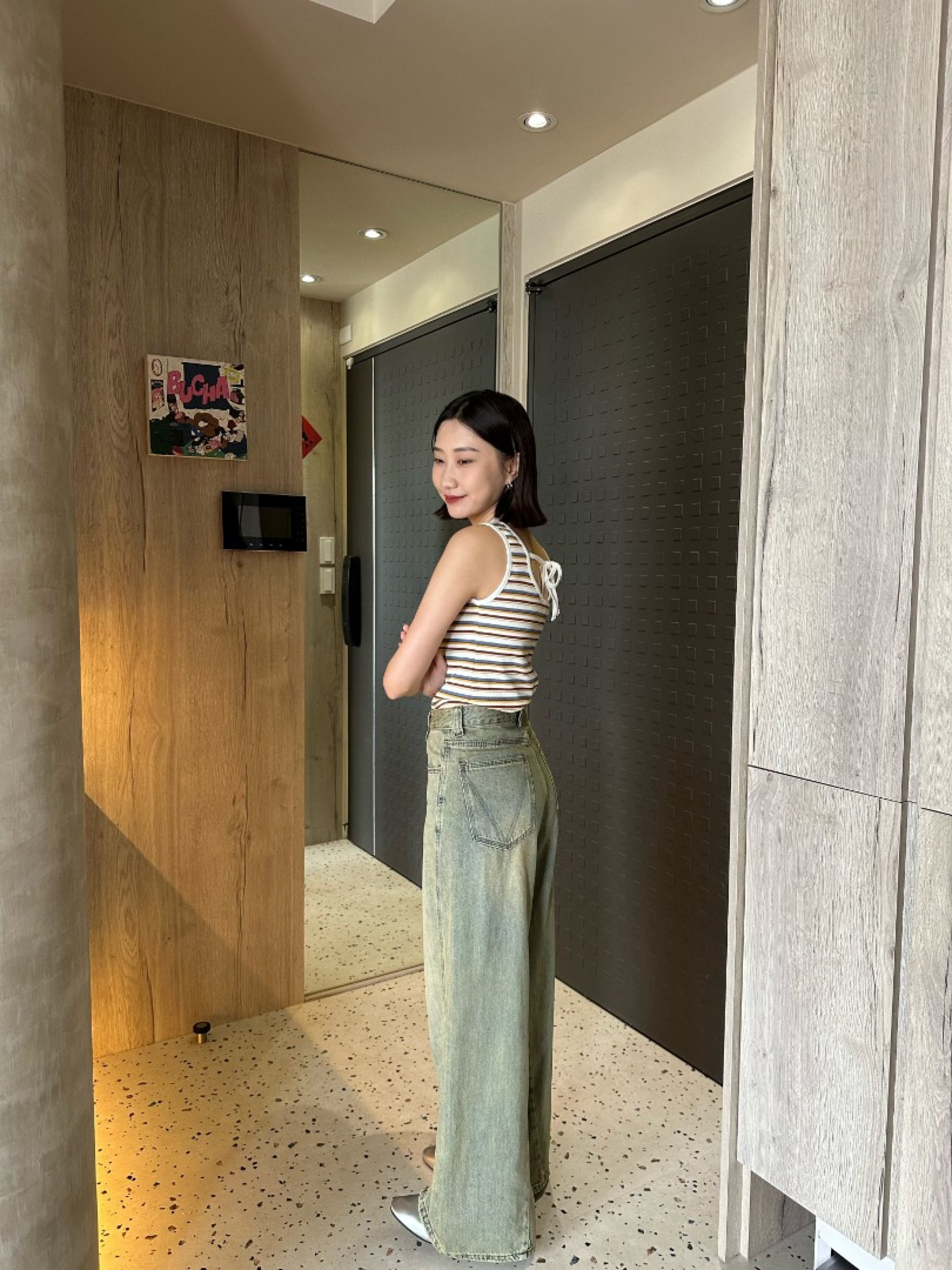 🇯🇵高個SENRU必買！完美版型復古刷色牛仔褲/M