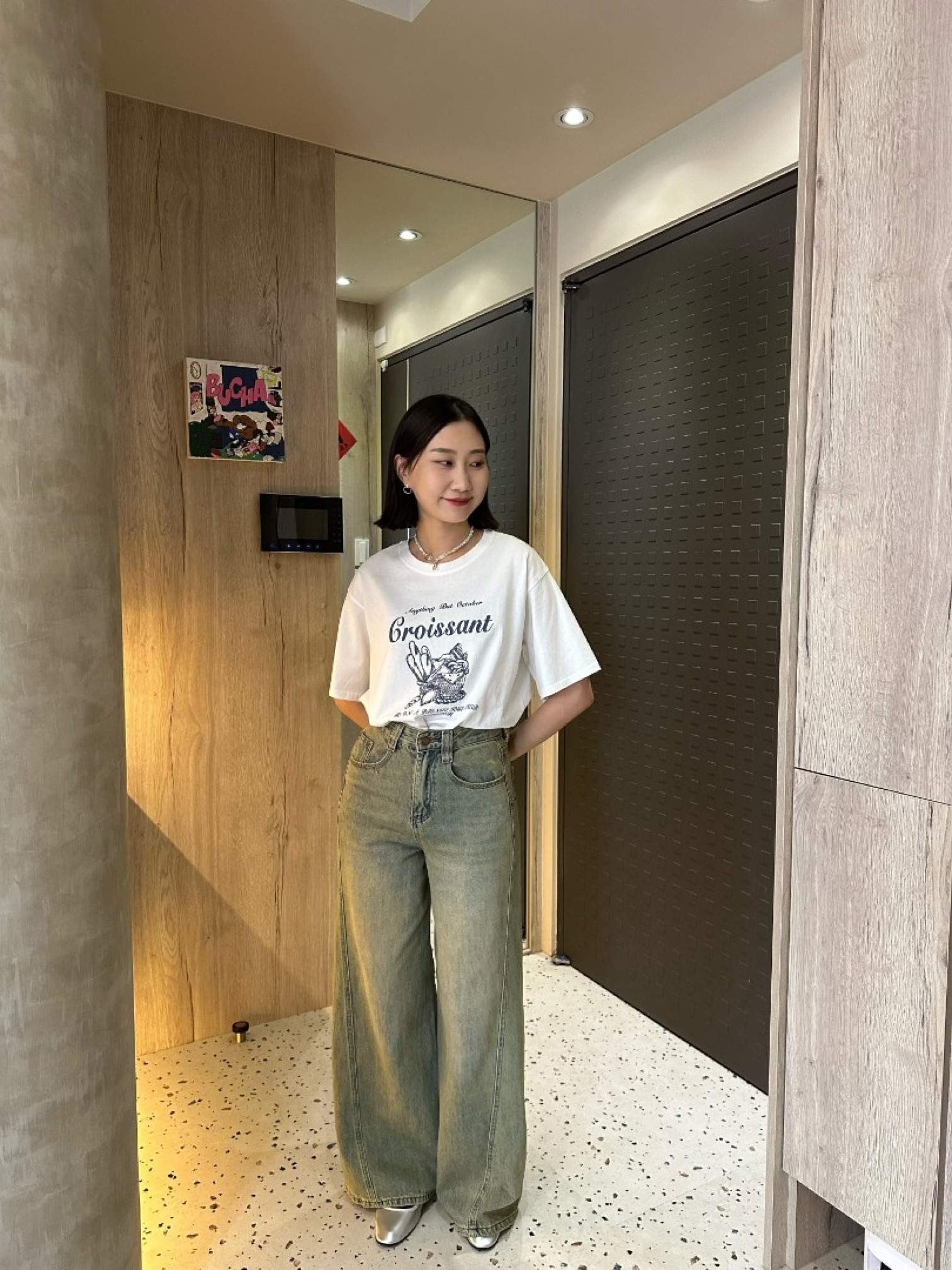 🇯🇵高個SENRU必買！完美版型復古刷色牛仔褲/M