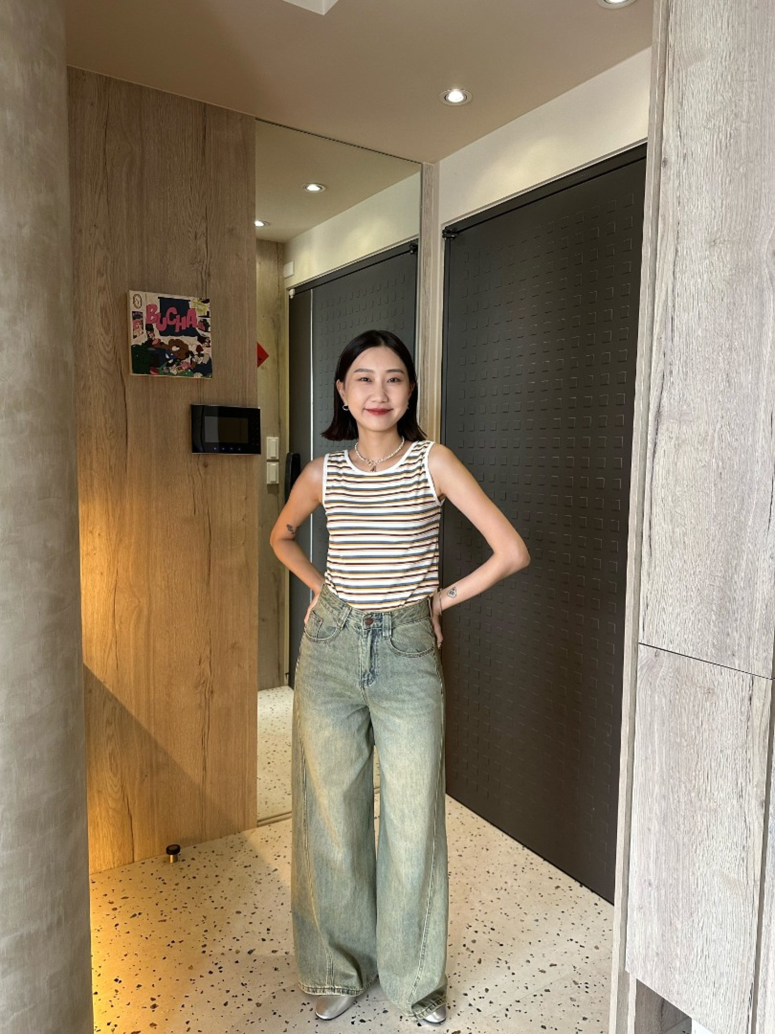 🇯🇵高個SENRU必買！完美版型復古刷色牛仔褲/M