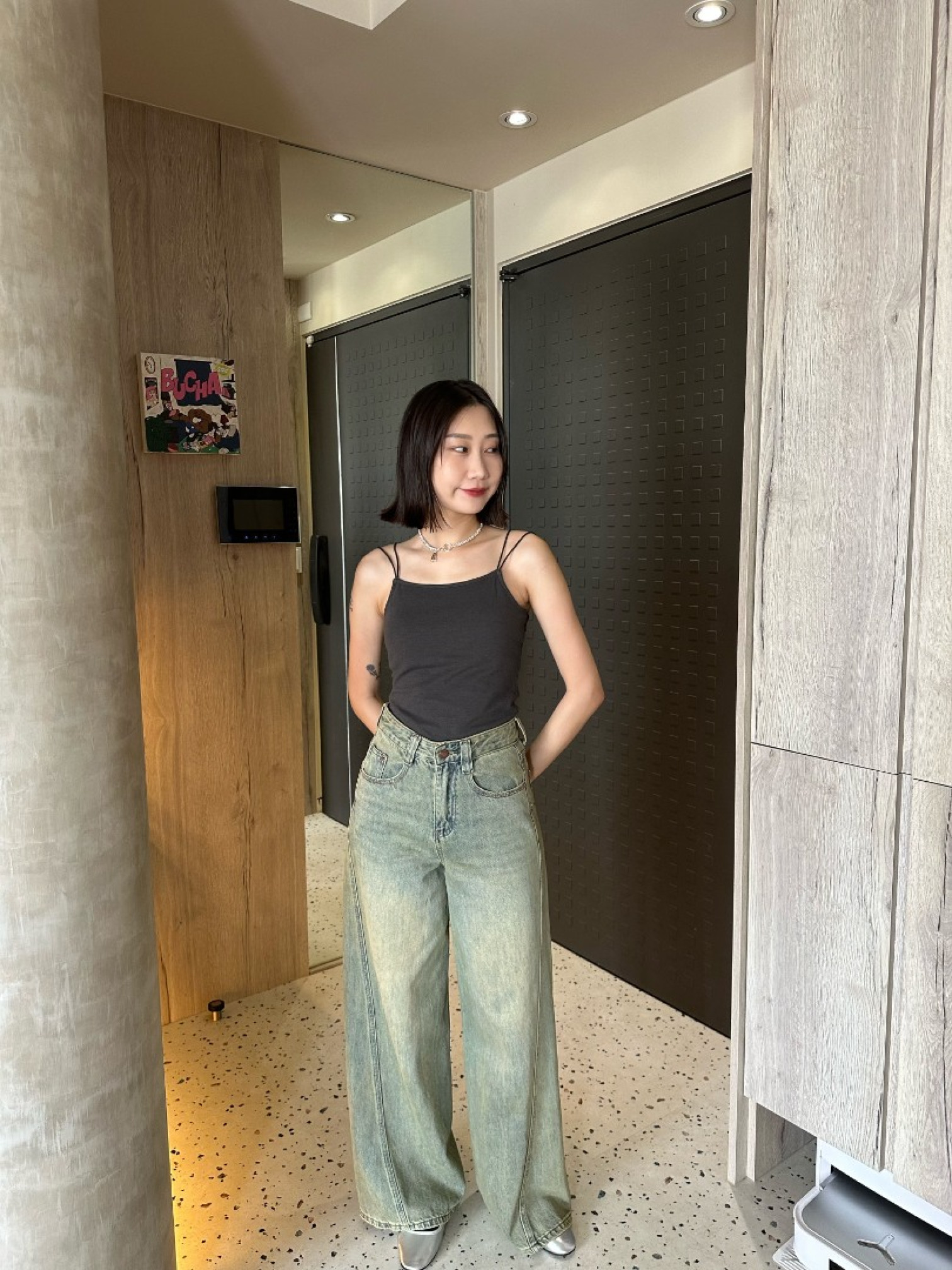 🇯🇵高個SENRU必買！完美版型復古刷色牛仔褲/M