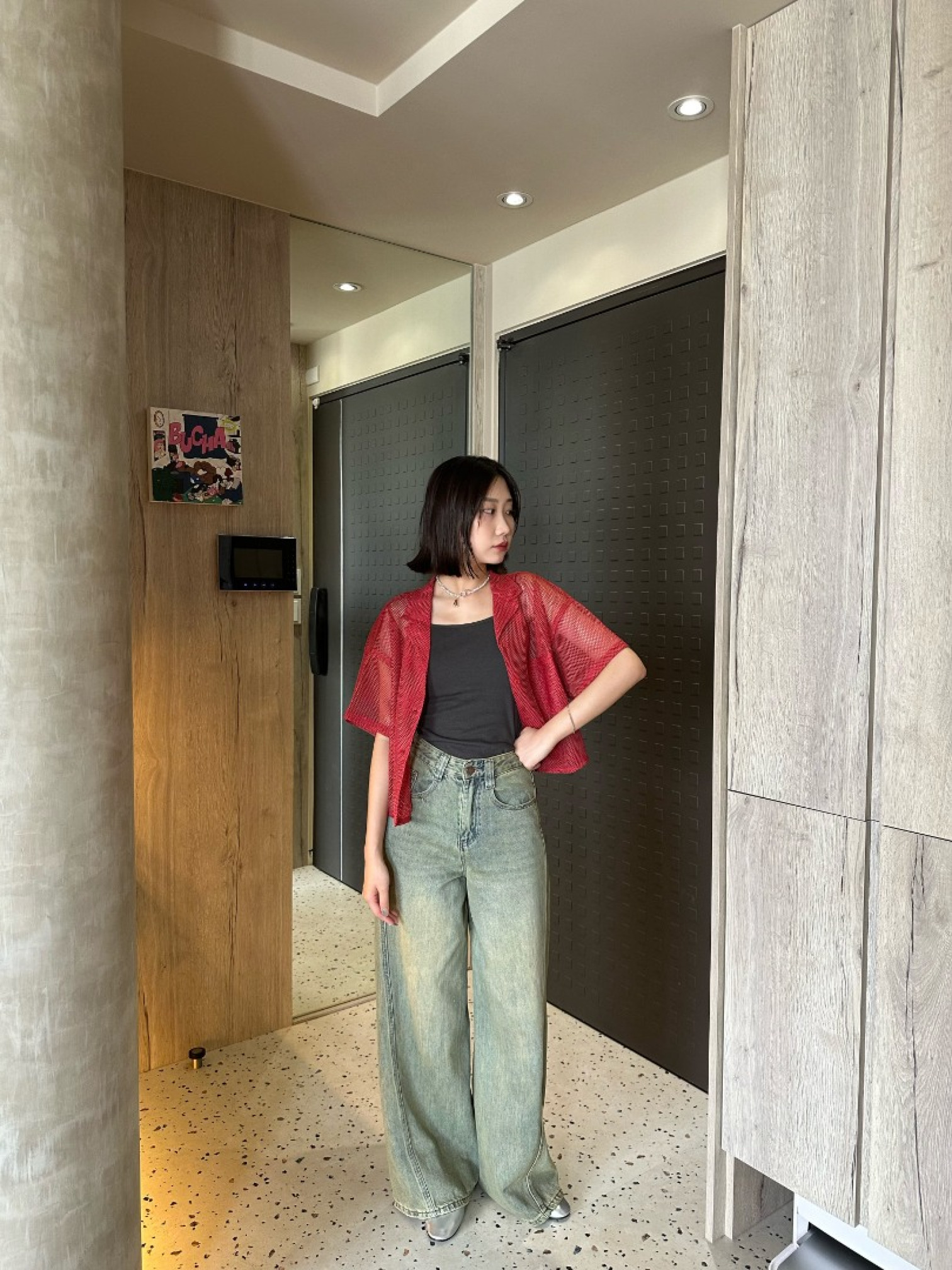 🇯🇵高個SENRU必買！完美版型復古刷色牛仔褲/M