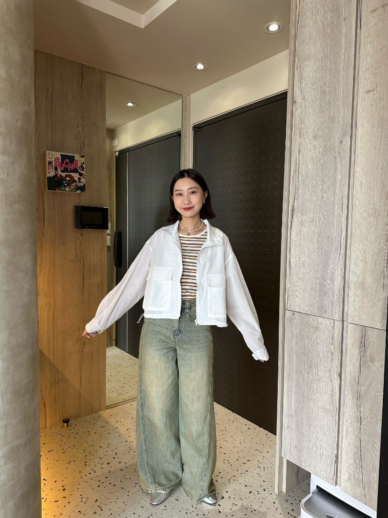 🇯🇵高個SENRU必買！完美版型復古刷色牛仔褲/M