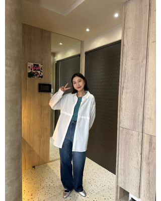 🇯🇵FOUR WAY！細節感爆棚襯衫/白