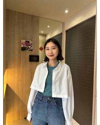 🇯🇵FOUR WAY！細節感爆棚襯衫/白