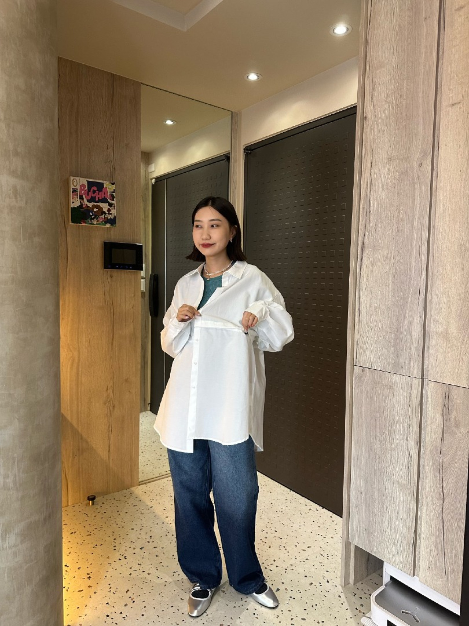 🇯🇵FOUR WAY！細節感爆棚襯衫/白