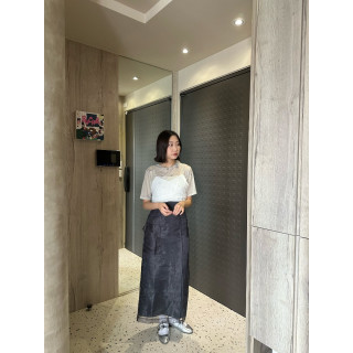 🇯🇵雙層設計透感半身裙/兩色