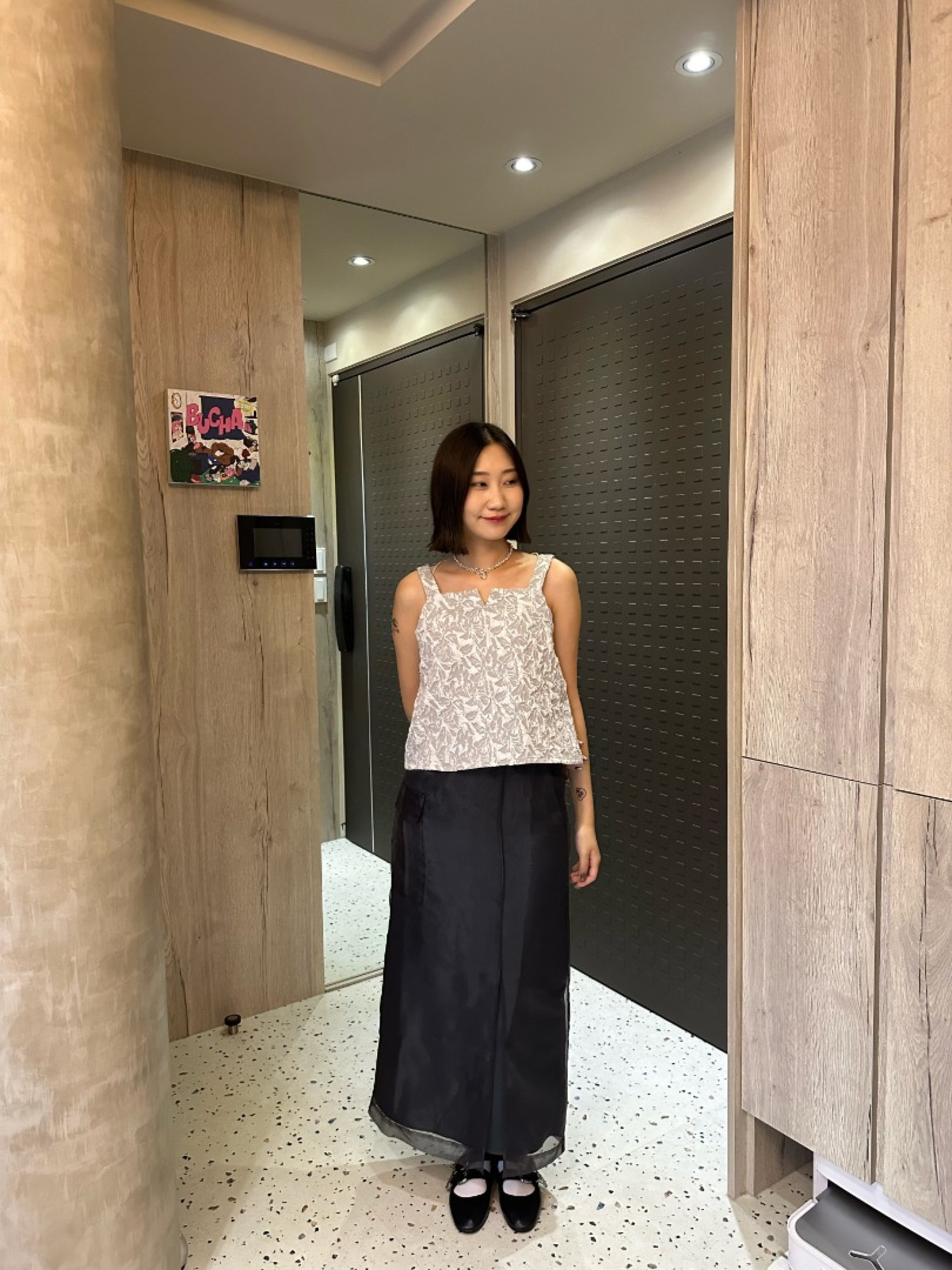 🇯🇵雙層設計透感半身裙/兩色