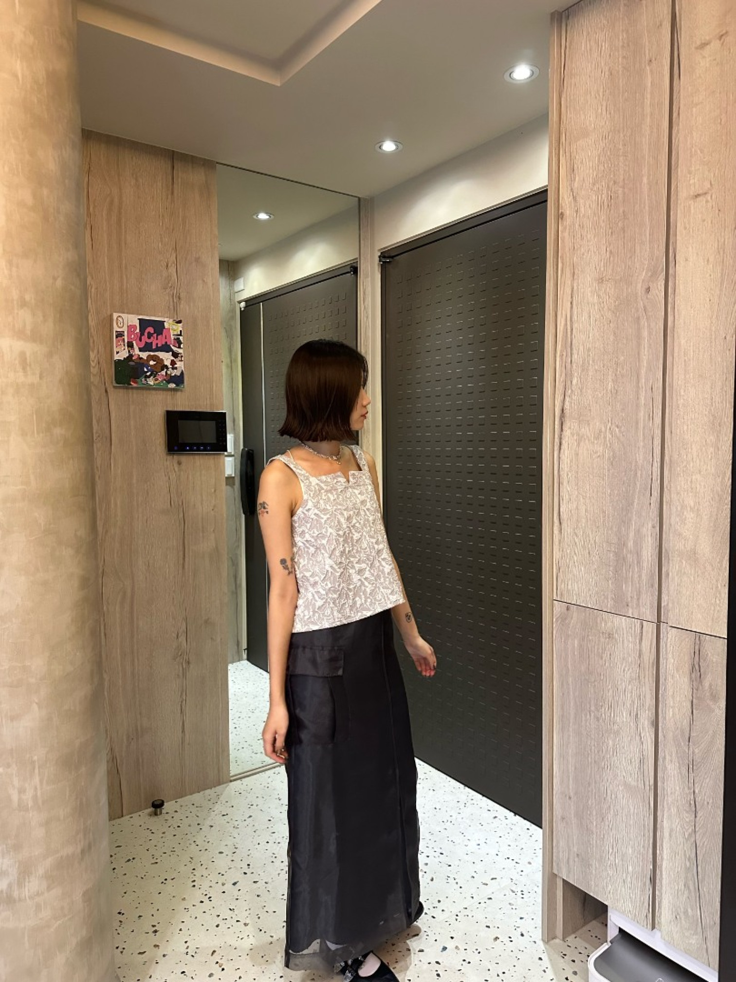 🇯🇵雙層設計透感半身裙/兩色