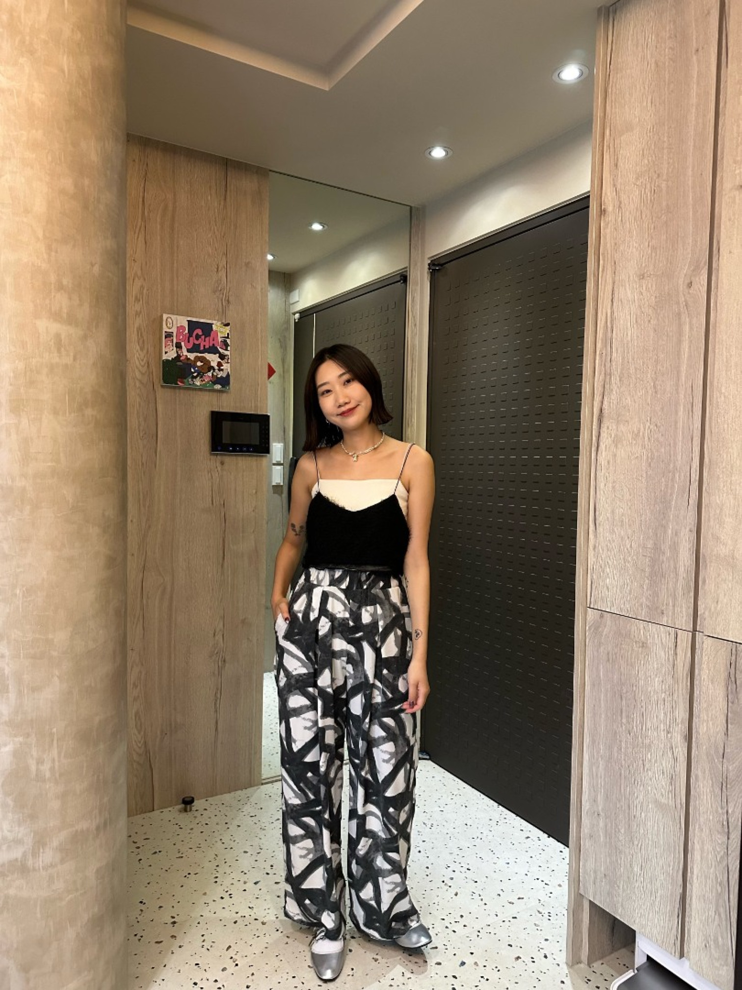 🇯🇵超Q毛茸茸背心/黑