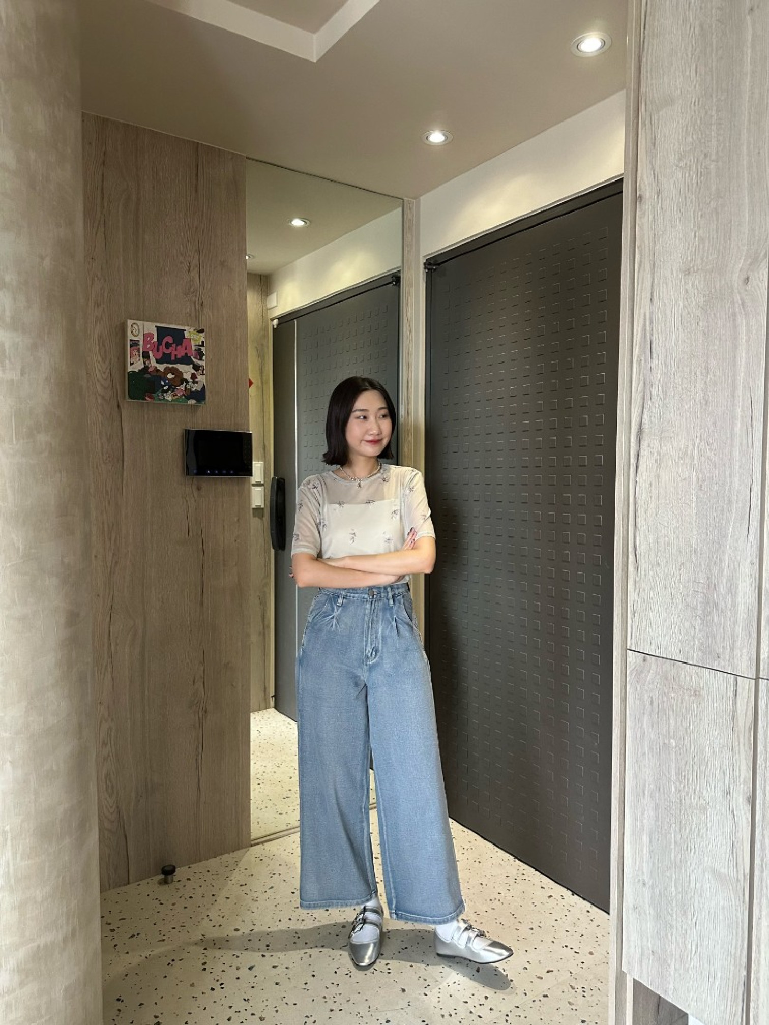 🇯🇵細節滿滿の牛仔褲/兩色S-M