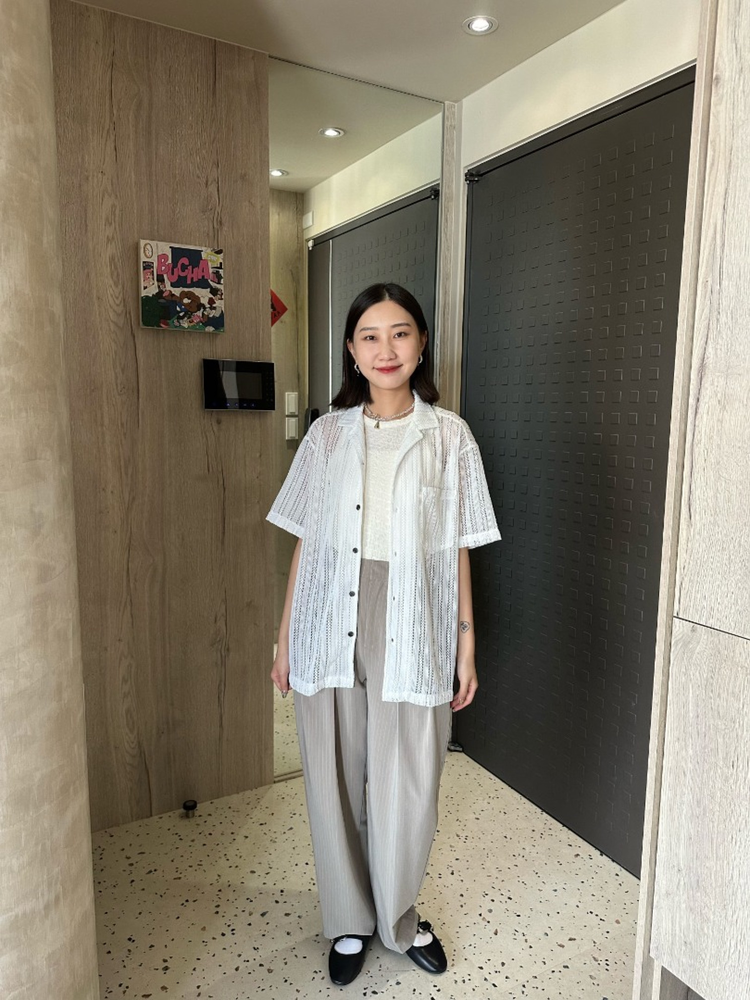 🇯🇵夏日必備簍空襯衫/兩色M-L