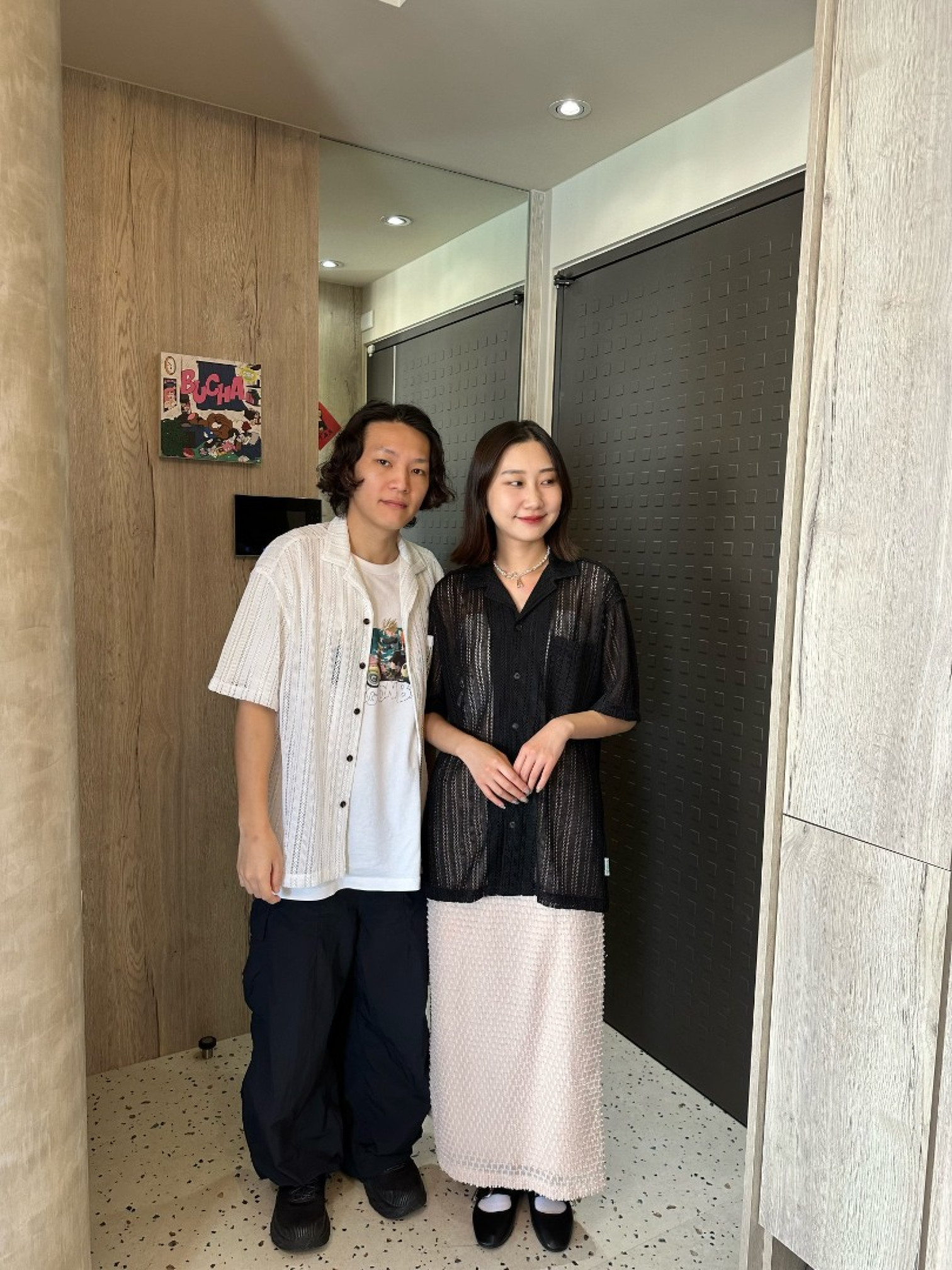 🇯🇵立體毛呢半身裙/兩色