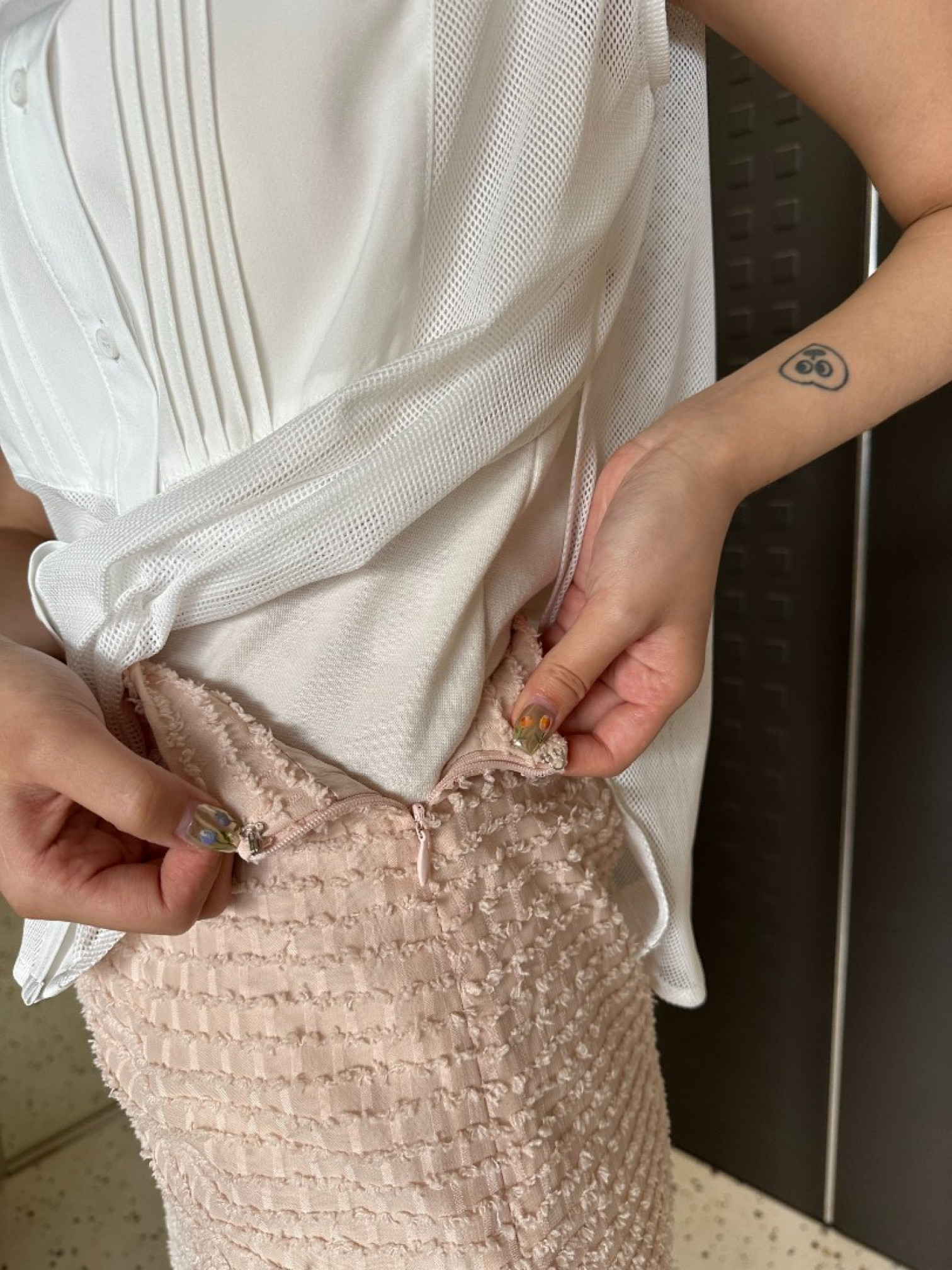 🇯🇵立體毛呢半身裙/兩色