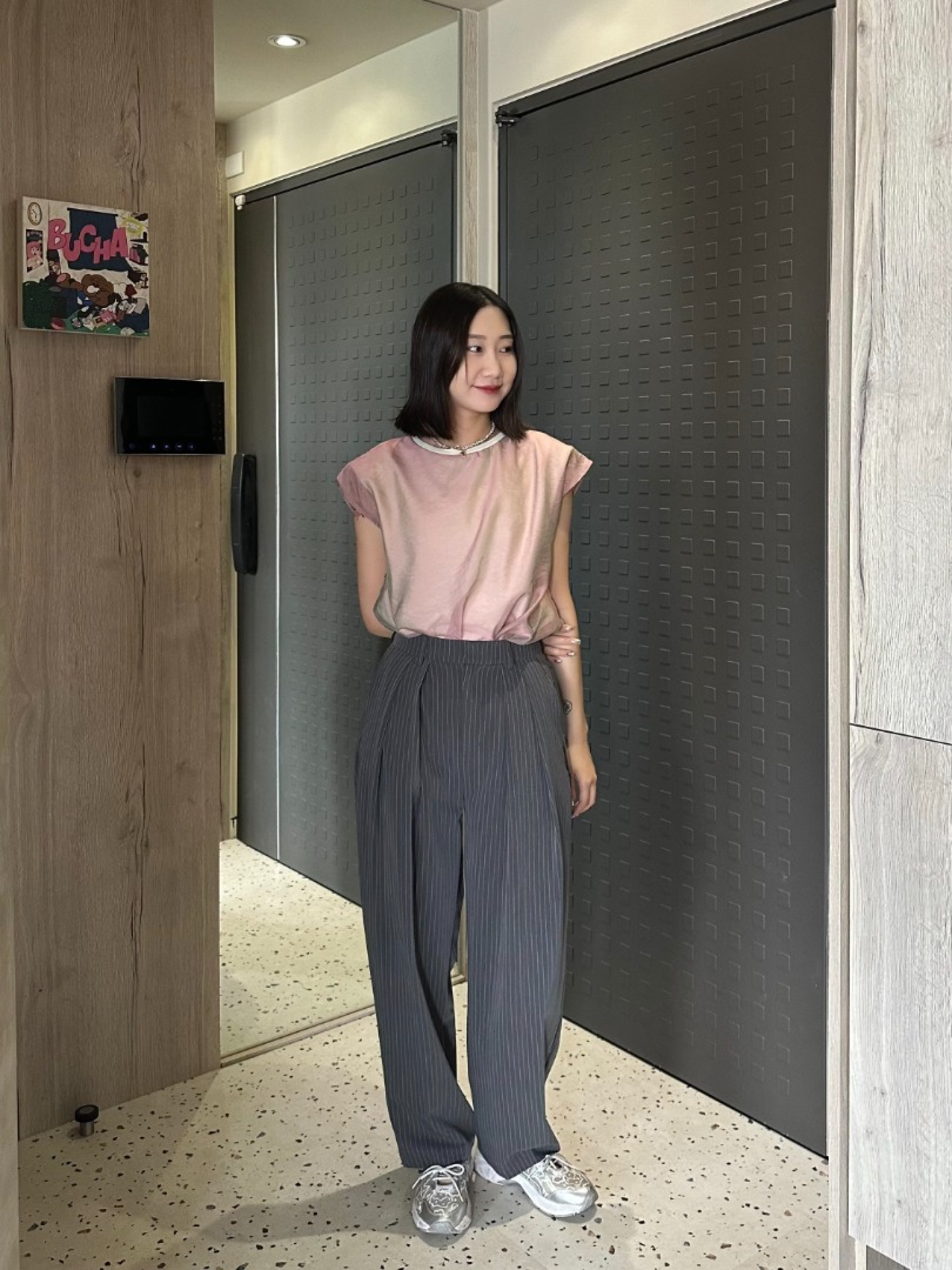 🇯🇵俐落抓皺西裝褲/三色M