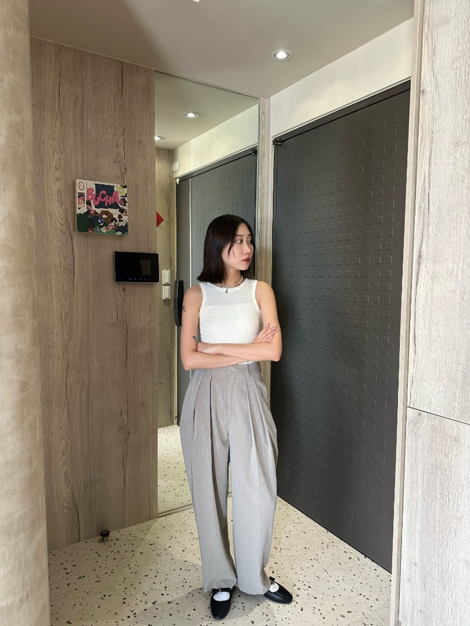 🇯🇵俐落抓皺西裝褲/三色M