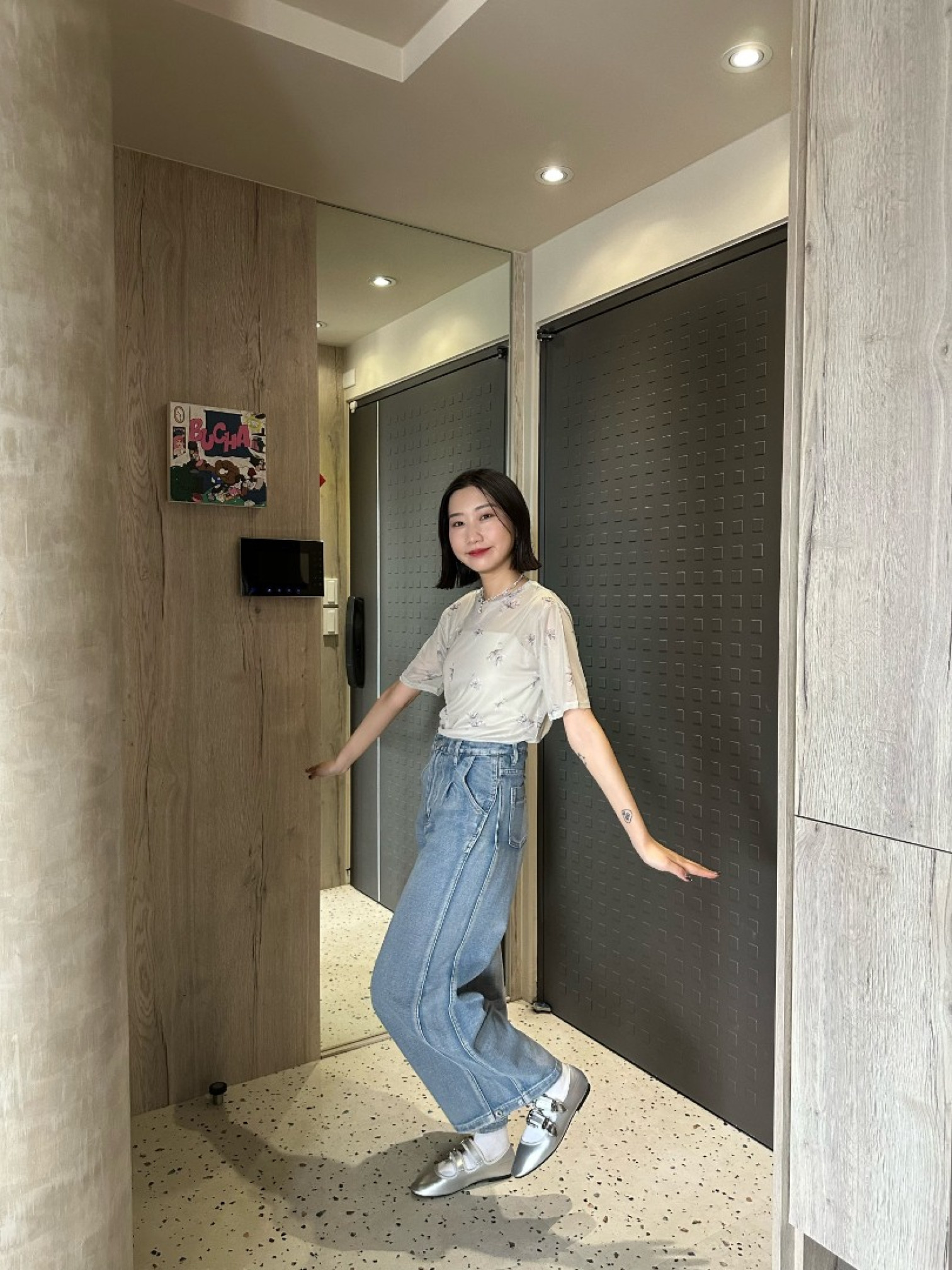 🇯🇵細節滿滿の牛仔褲/兩色S-M