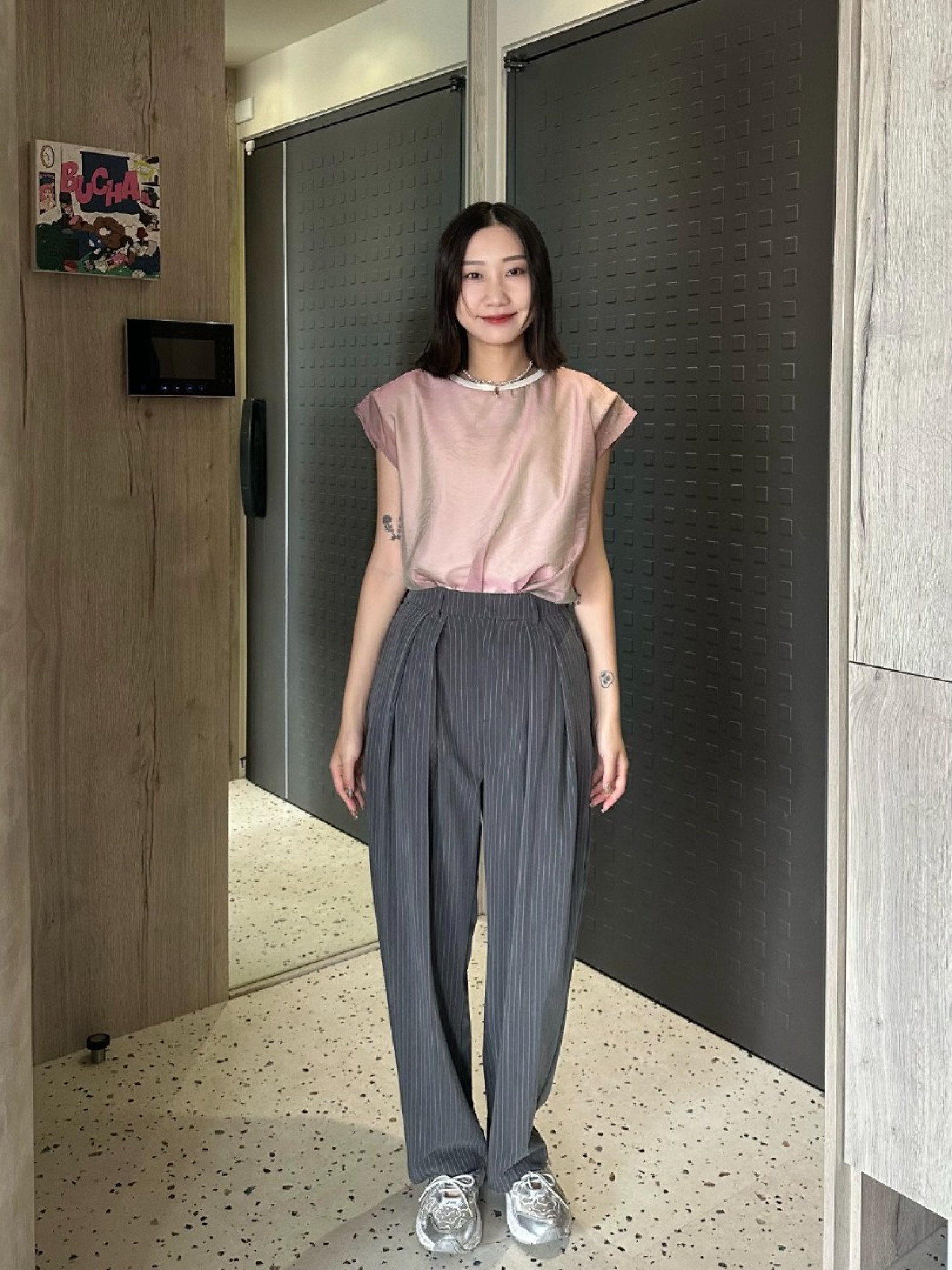 🇯🇵俐落抓皺西裝褲/三色M