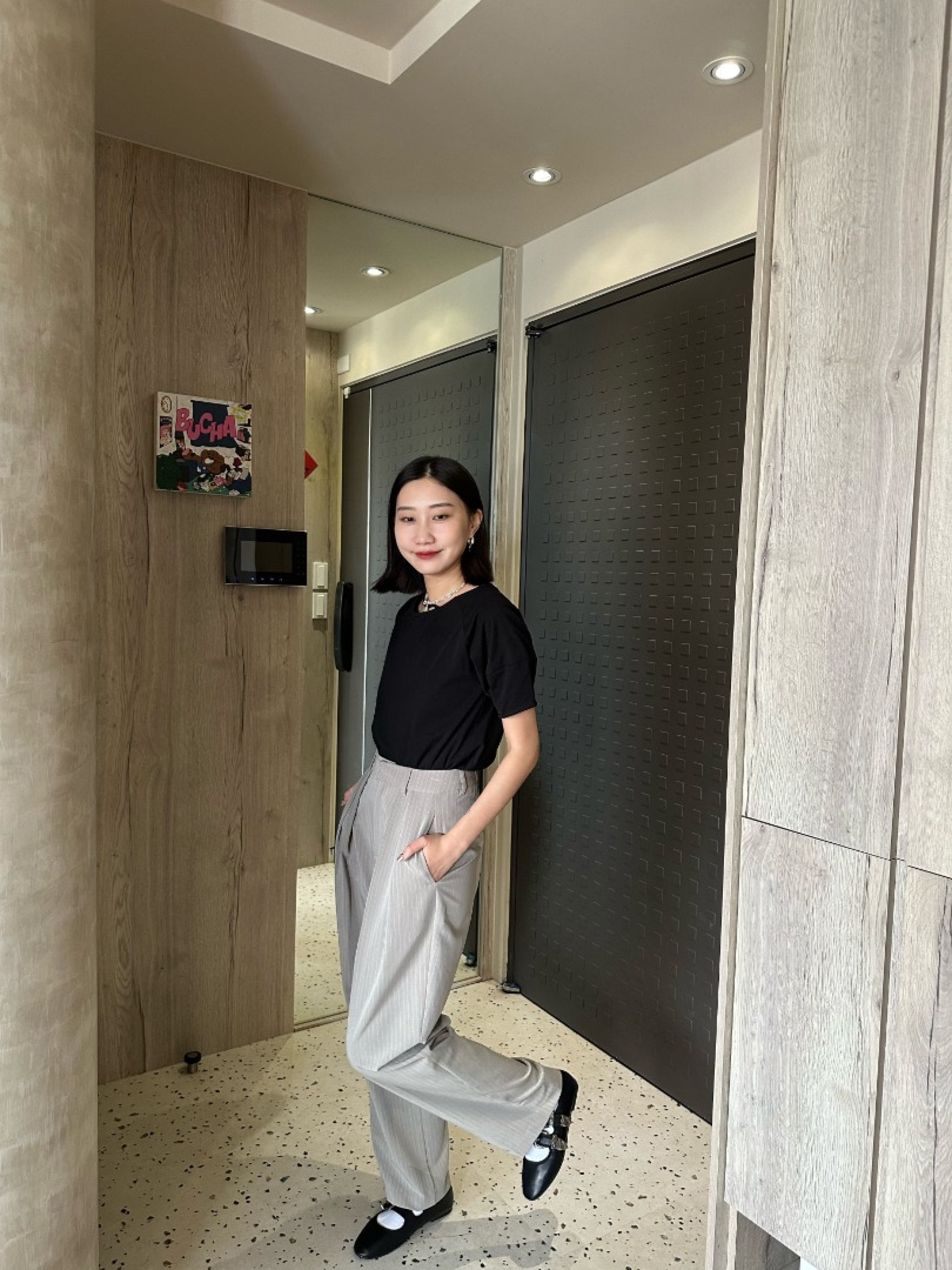 🇯🇵俐落抓皺西裝褲/三色M