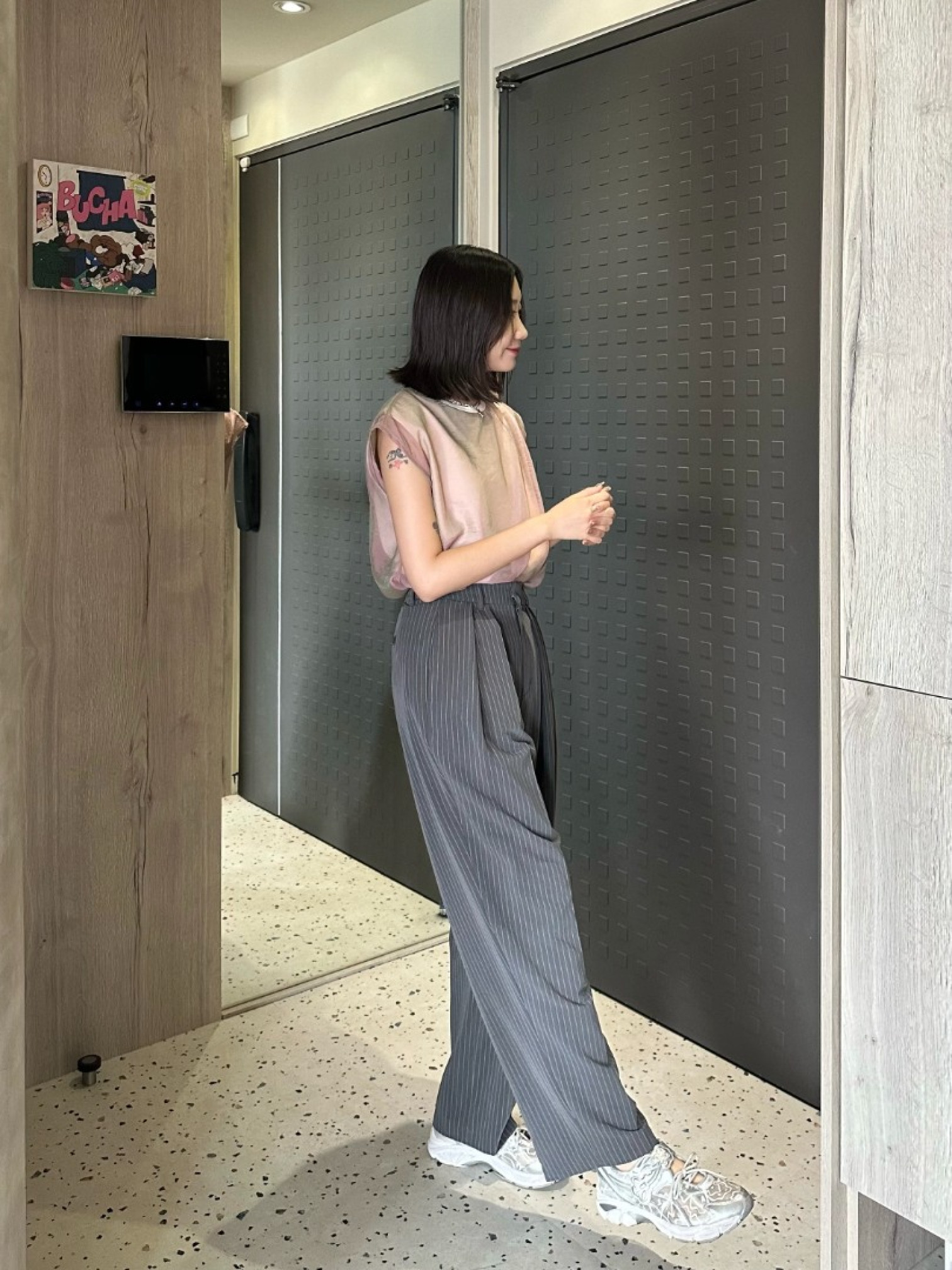 🇯🇵俐落抓皺西裝褲/三色M